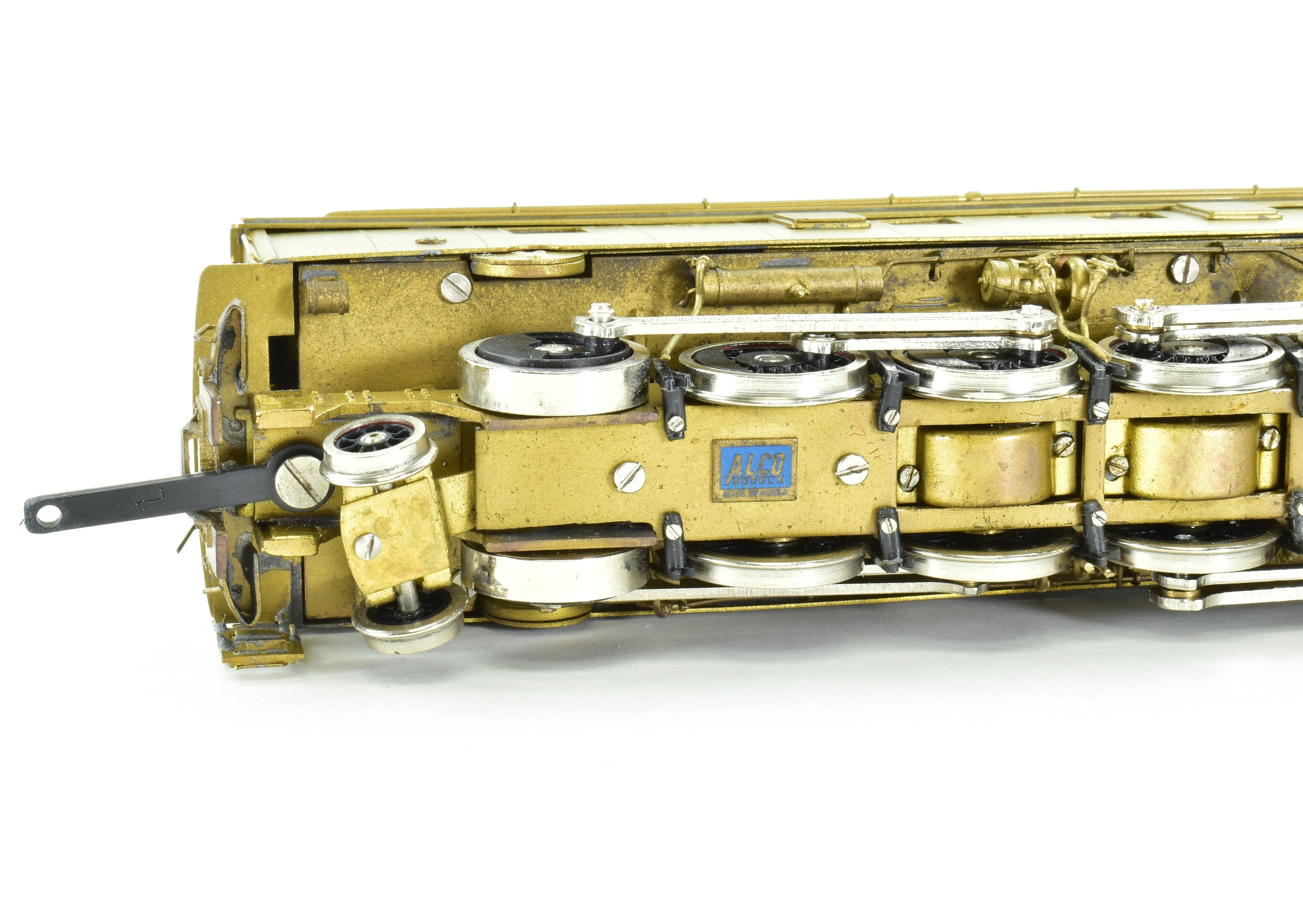 High - Quality HO Scale Brass Alco Models Virginian EL - 3a Jackshaft 3 - Unit Electric Locomotive Model for Train Enthusiasts