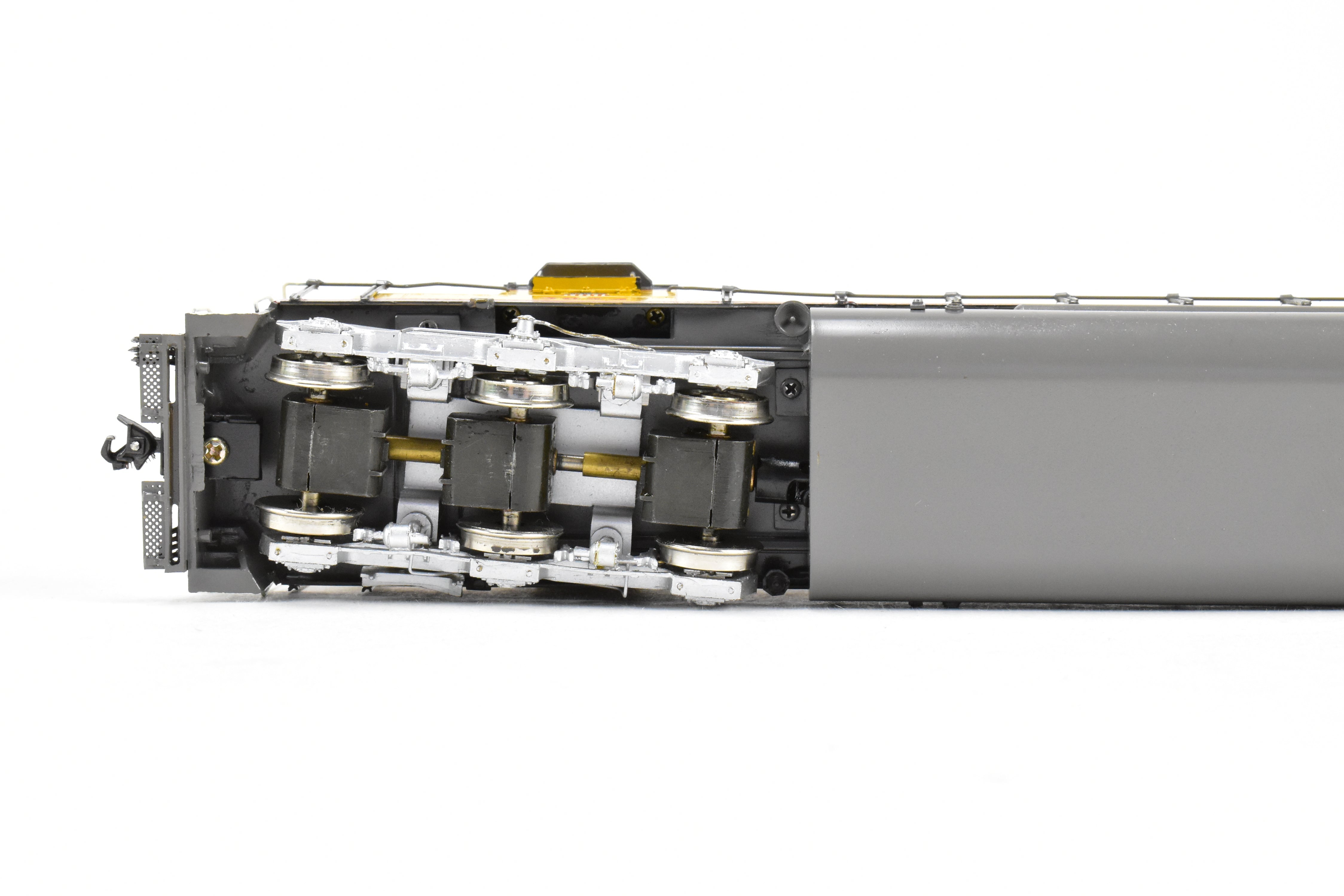 HO Scale Brass Model Train - Overland Models Inc. Union Pacific EMD SD40 Low Hood Locomotive with Dynamic Brakes, Low Mounted Brake Cylinders, Custom Painted as UP No. 3054