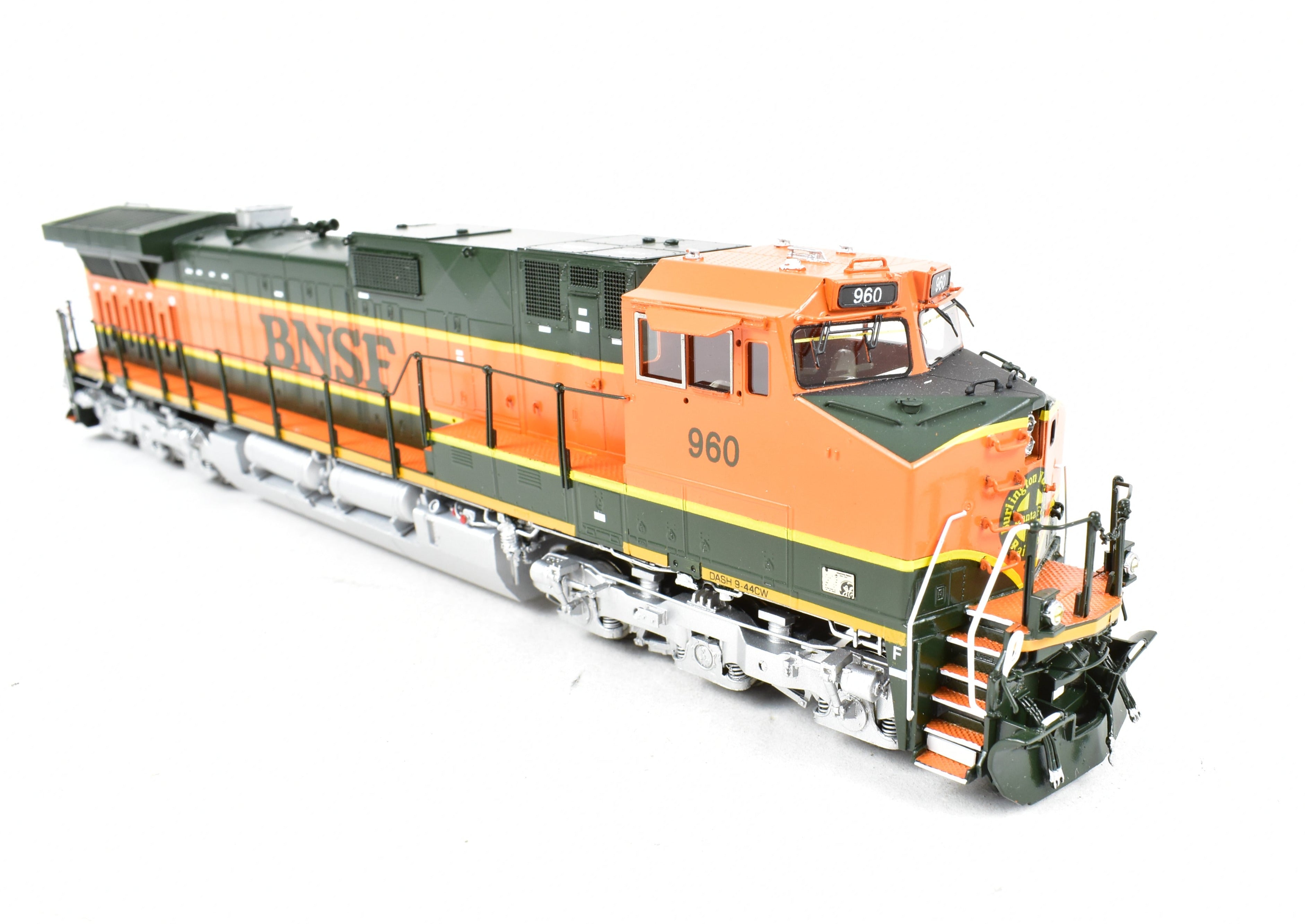 HO Scale Brass BNSF GE C44 - 9W FP #960 by Overland Models, Inc.