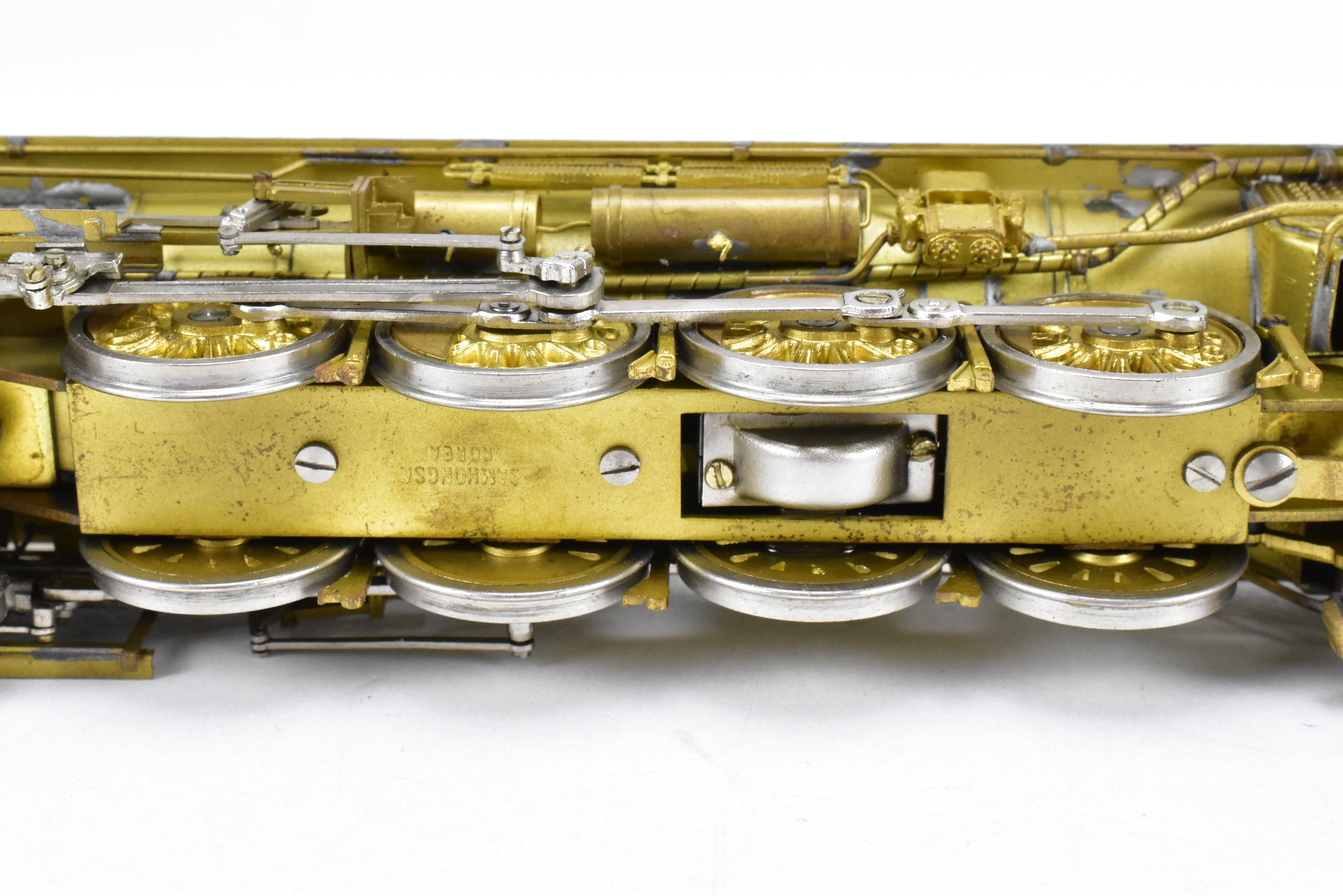 HO Scale Brass Key Imports D&RGW - Denver & Rio Grande Western M-68 4-8-4 Northern Model Train for Collectors