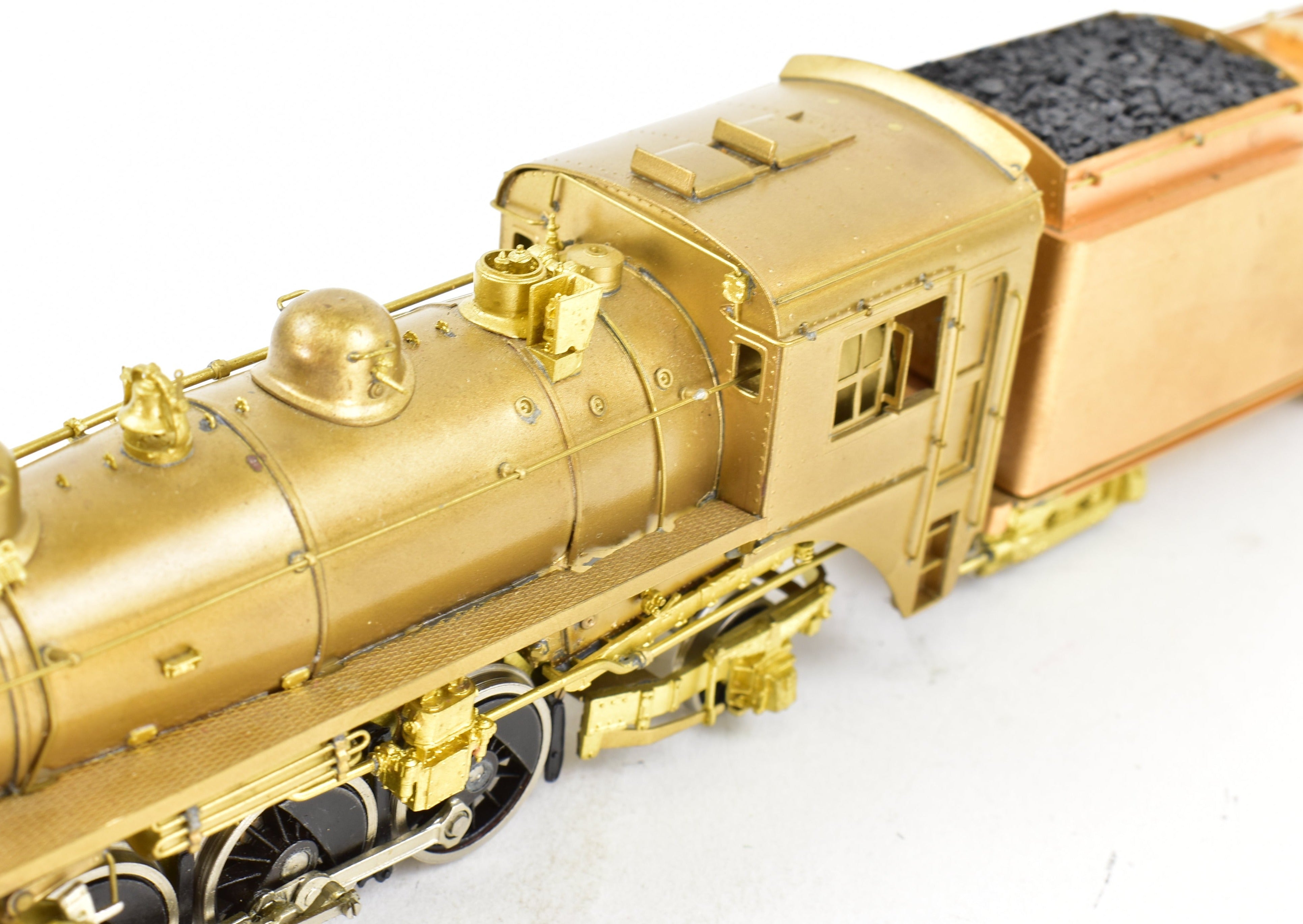HO Scale Brass Model Train - Van Hobbies CPR Canadian Pacific Railway 2-8-2 P-1d, e Mikado First Run Tender Model