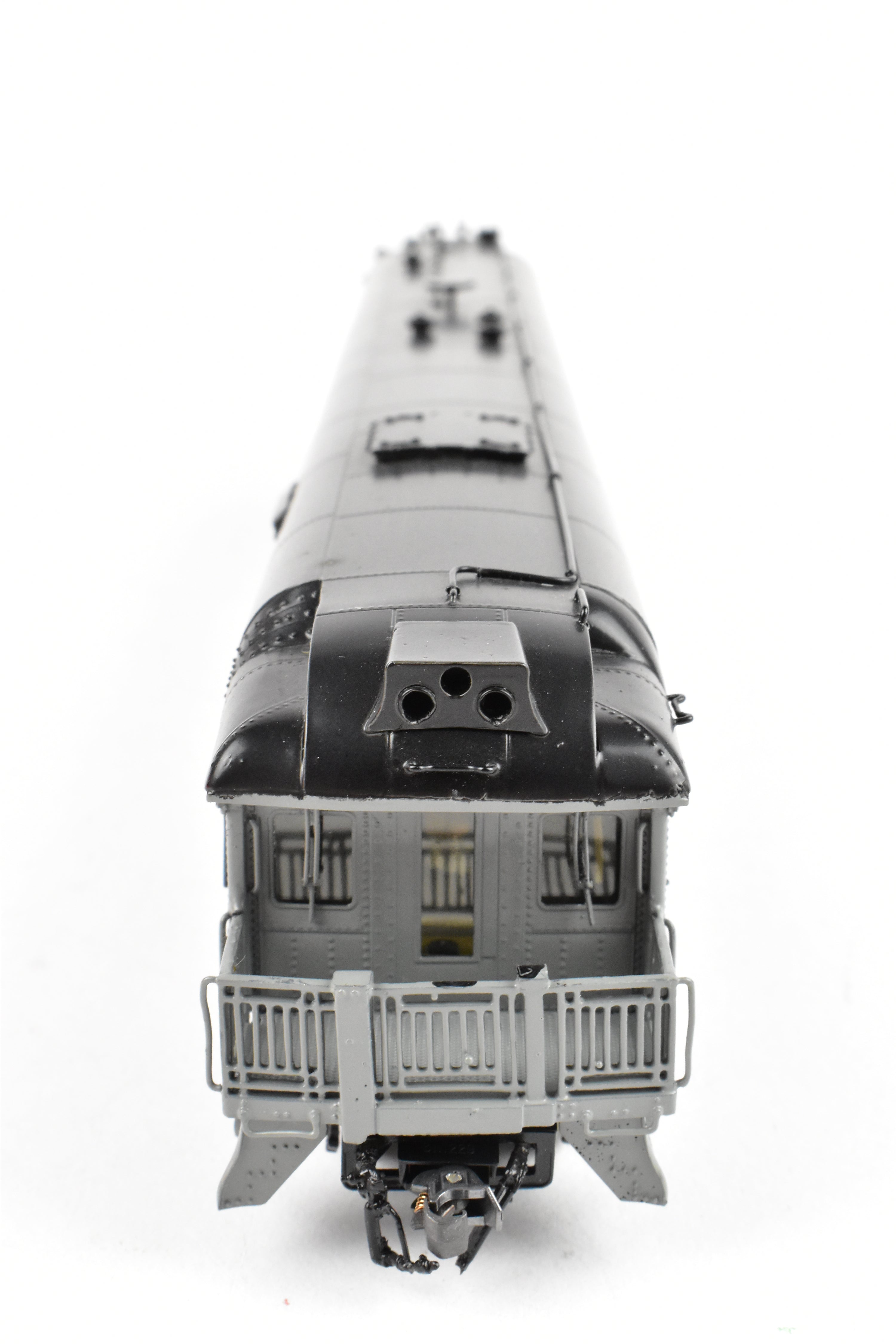 HO Brass Precision Scale Co. Southern Pacific Sacramento Business Car in Factory Two-Tone Gray