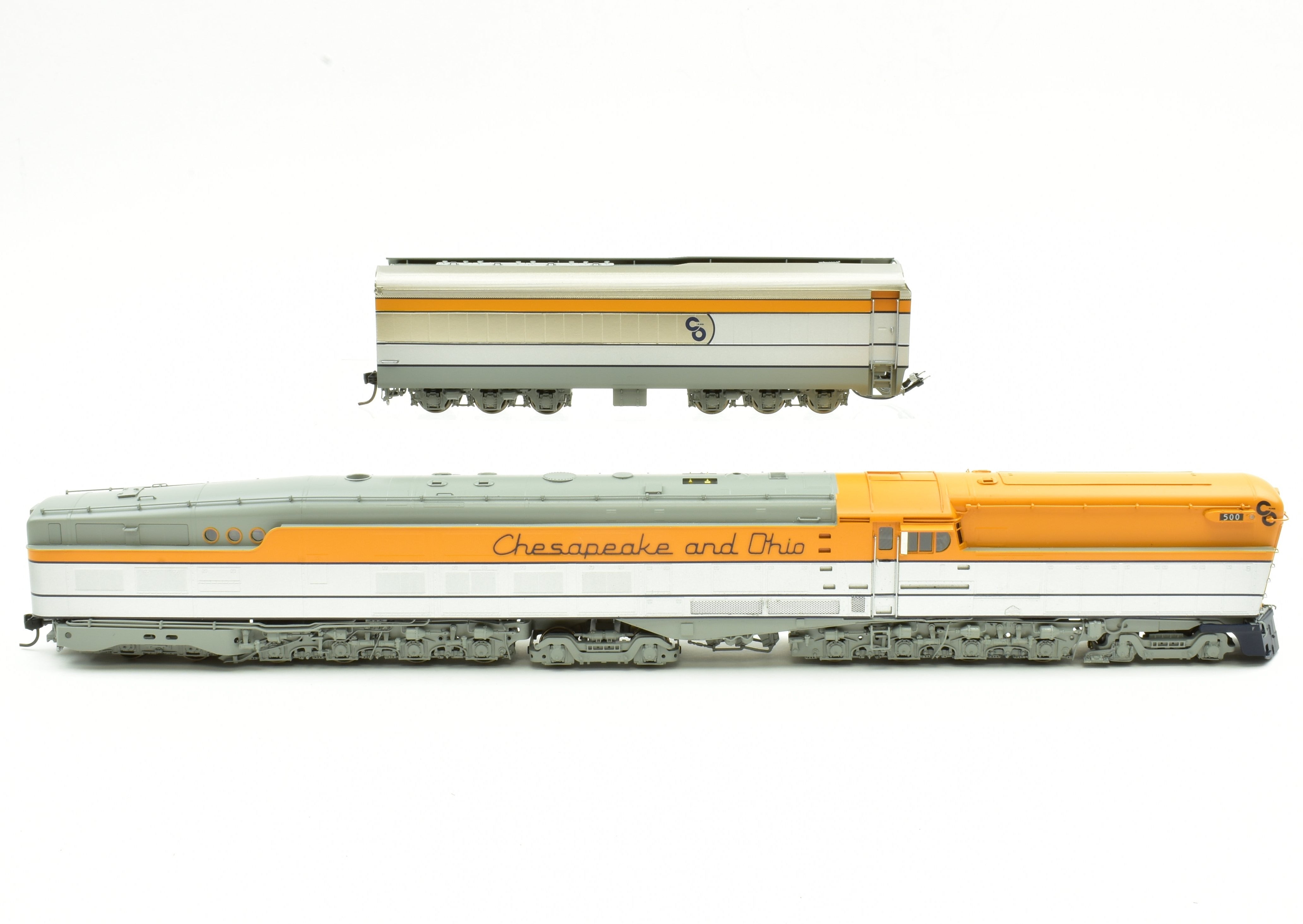 HO Brass Chesapeake & Ohio Baldwin M - 1 Steam Turbine FP #500 by DVP