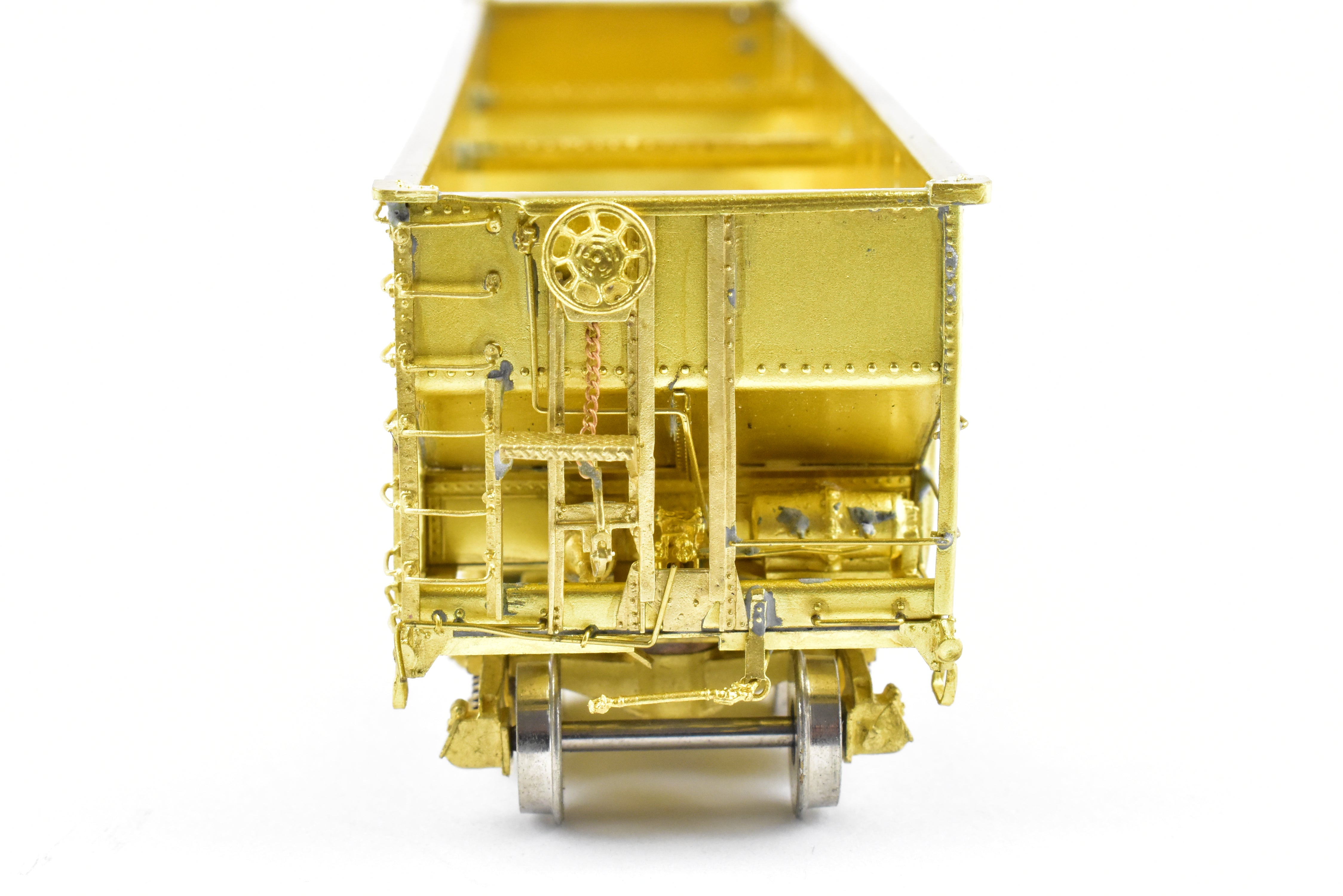 HO Scale Brass Quad Hopper Model by Overland Models, Inc. (OMI) - Chicago & North Western (C&NW) #60001 - 60999, As Originally Built