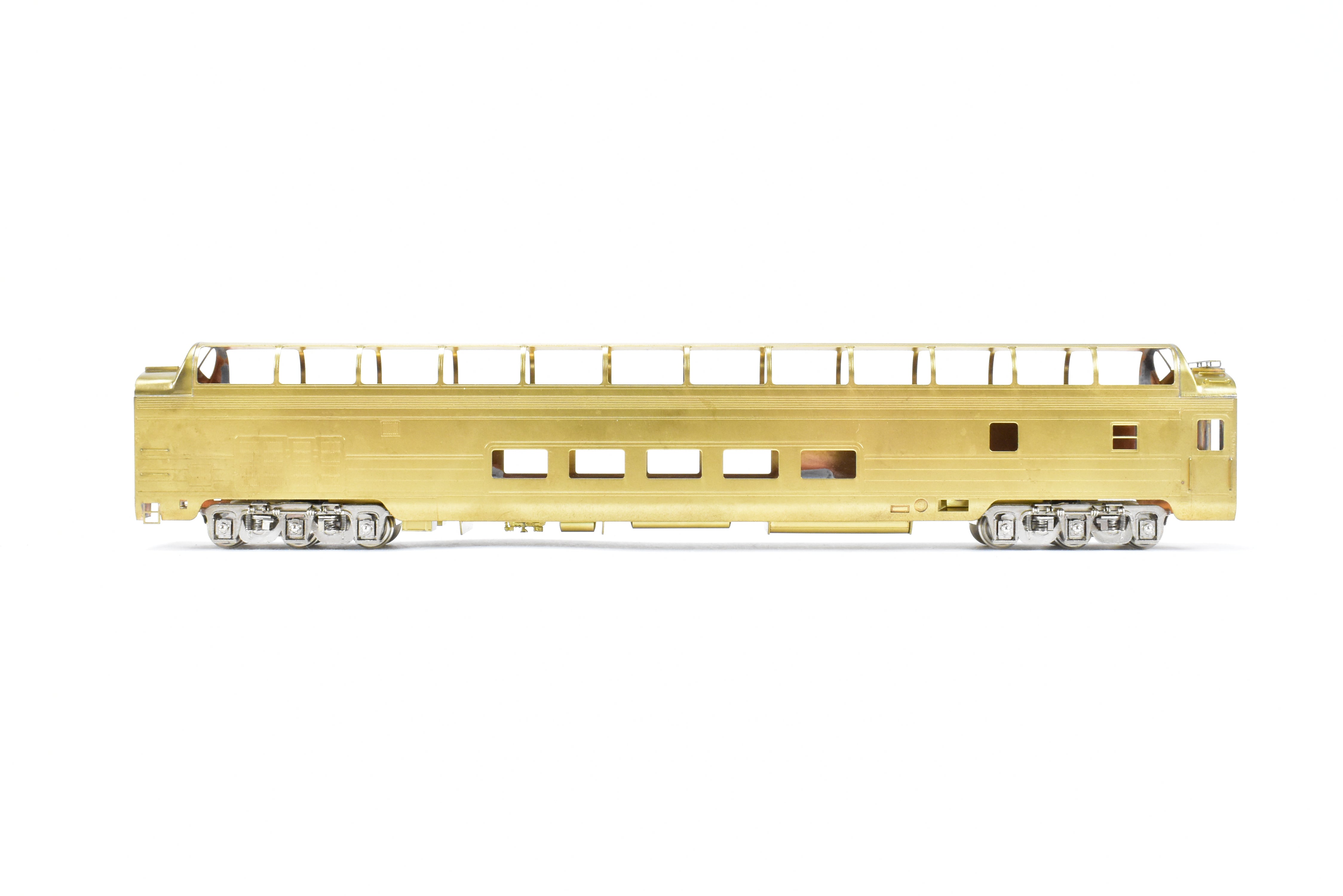 HO Scale Brass Model of Oriental Limited GN - Great Northern Empire 1390 Budd Super Dome Lounge Train Car