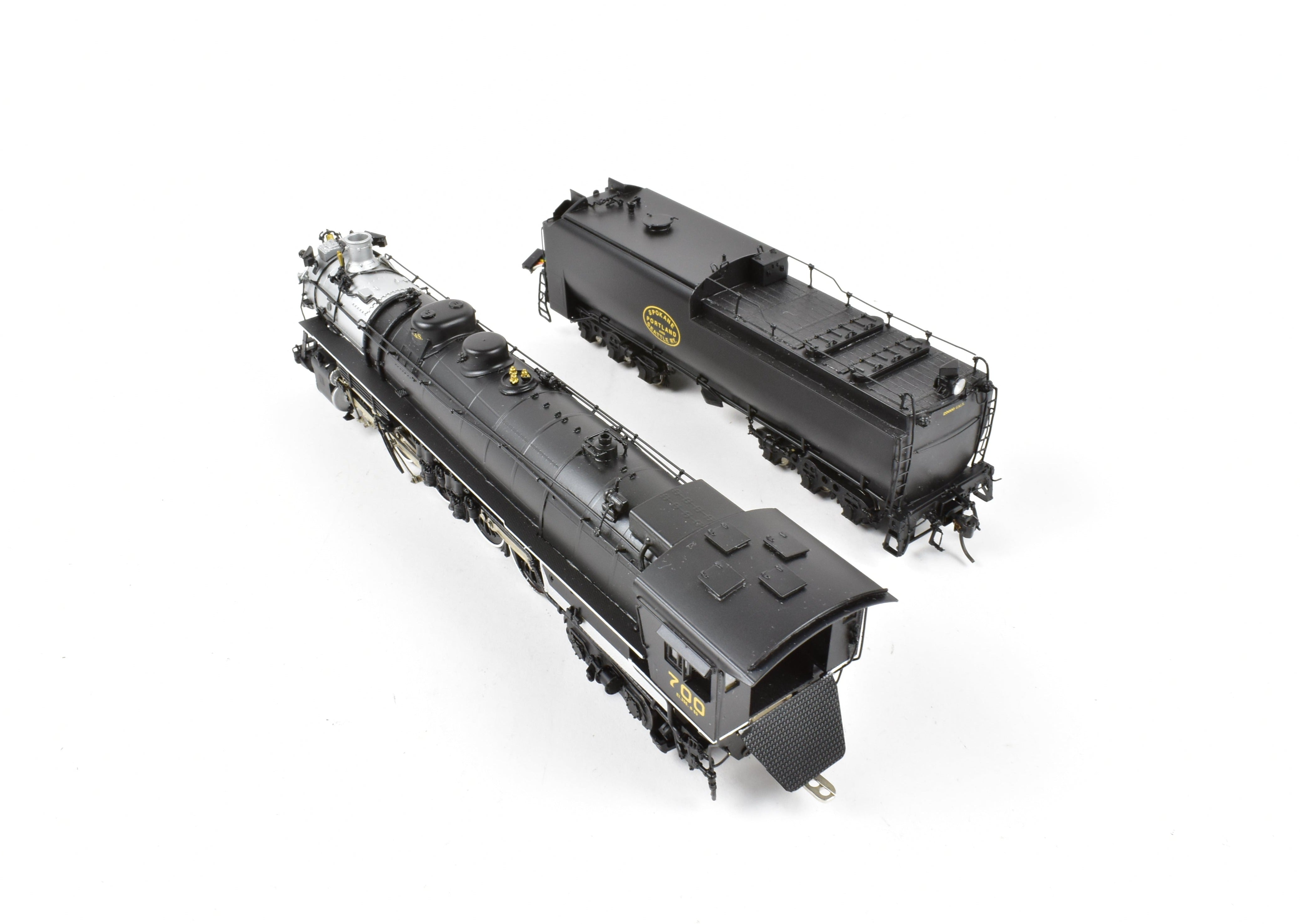 Sunset Models HO Brass SP&S E-1 4-8-4 FP #700 with QSI DCC & Sound
