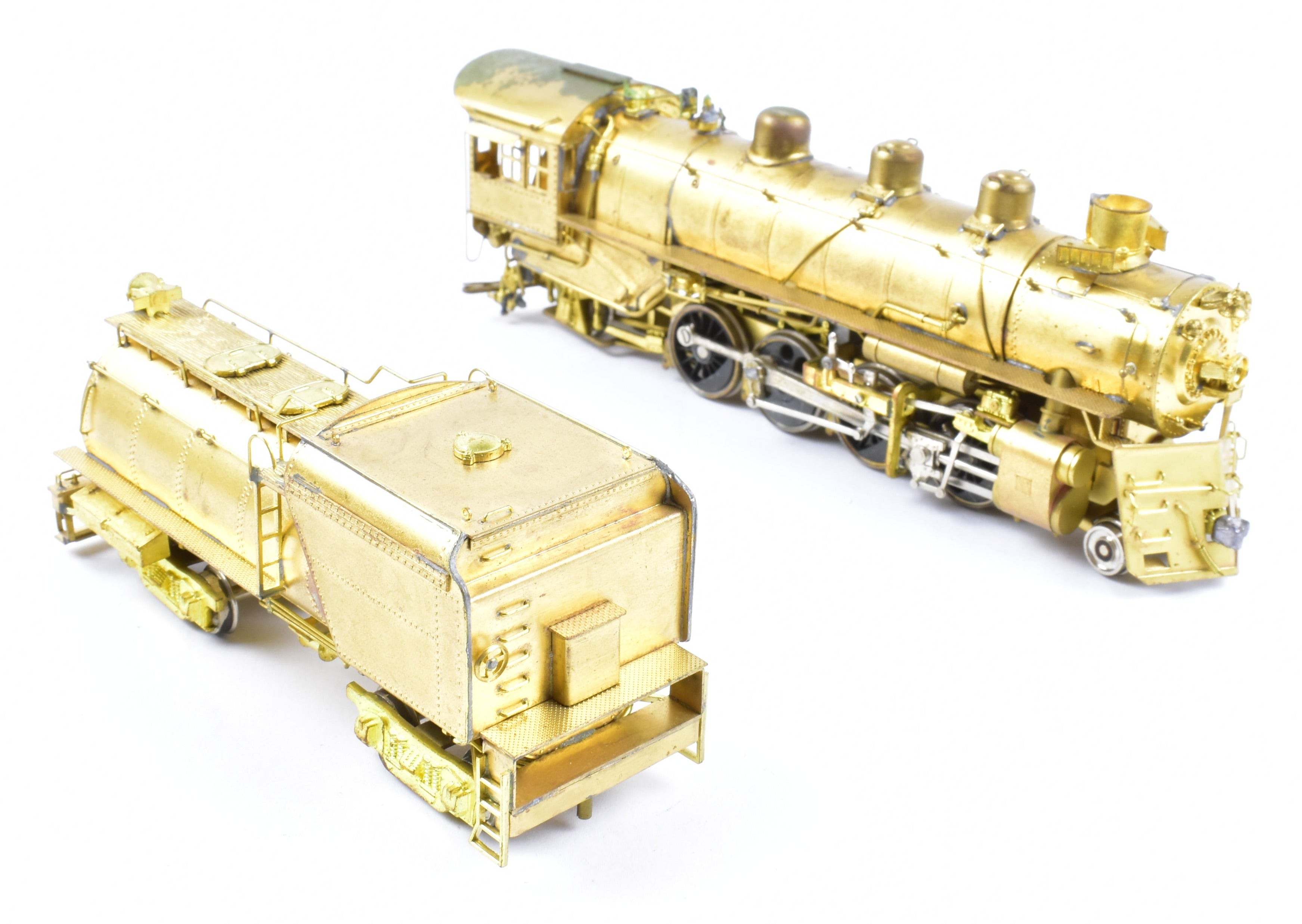 HO Scale Brass Balboa Union Pacific MK - 6 2 - 8 - 2 Mikado Steam Locomotive Snow Plow Pilot Model