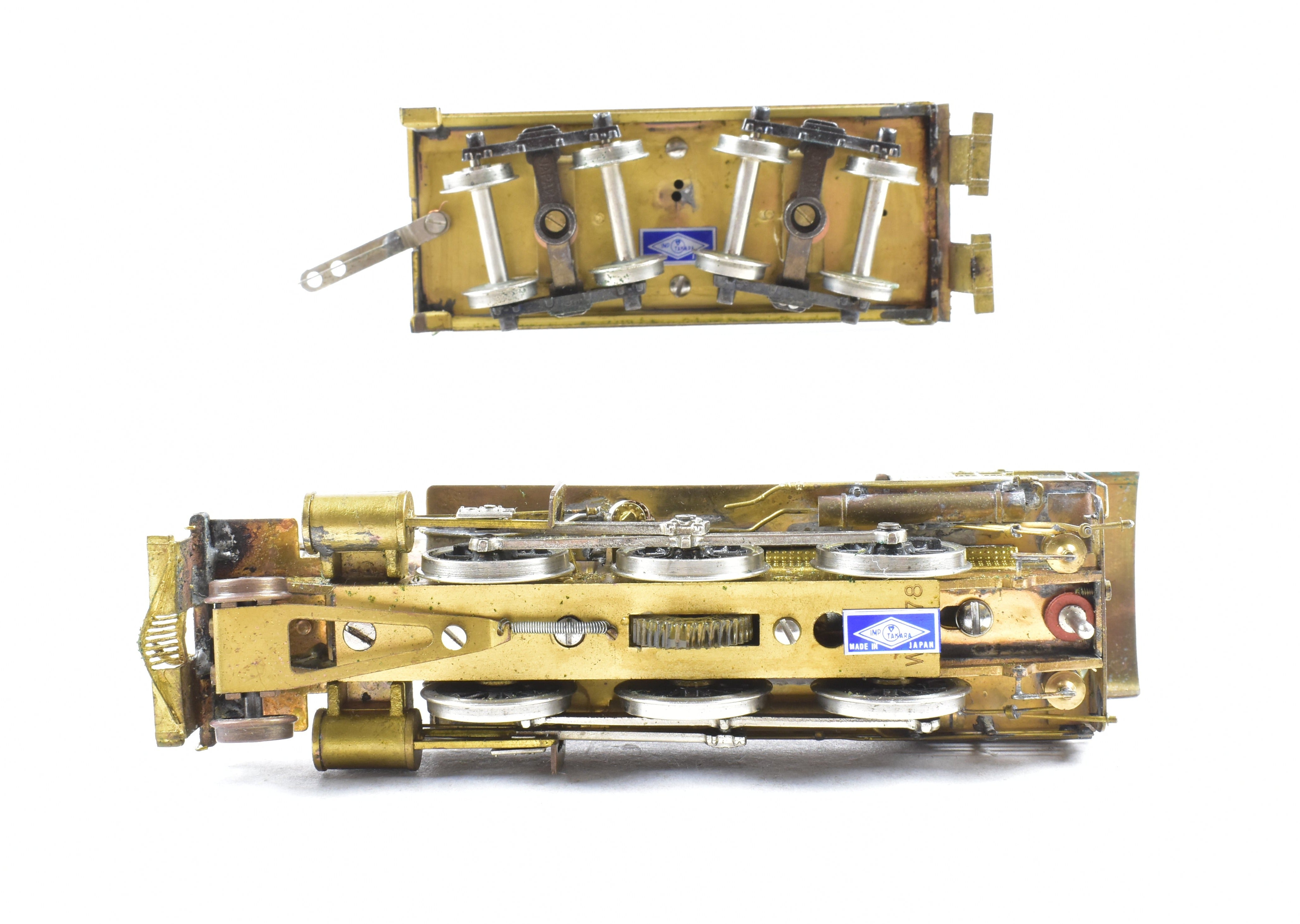 HO Scale Brass International Models Wabash 2-6-0 Mogul Steam Locomotive Model