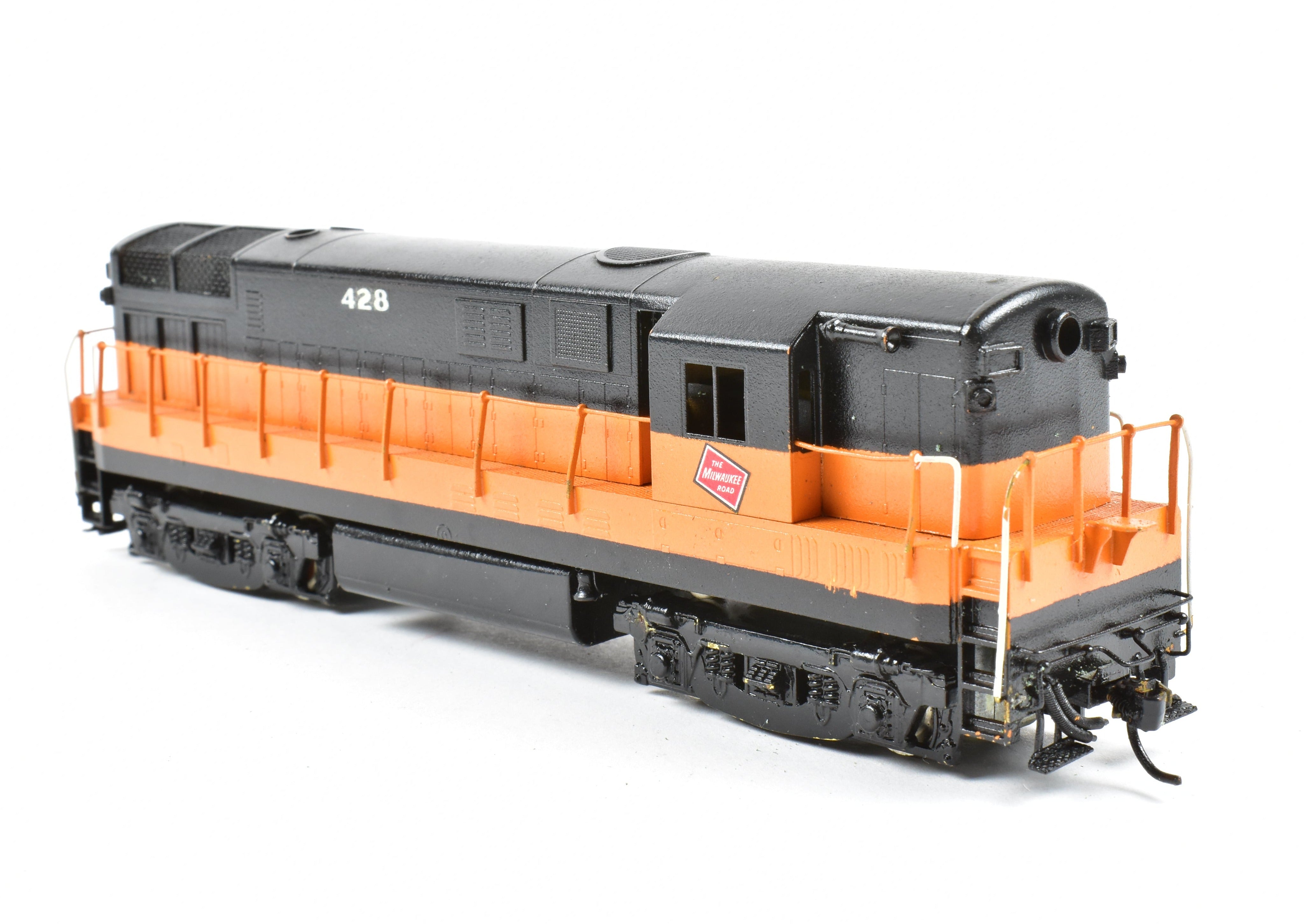 HO Scale Brass Red Ball Milwaukee Road H-16-44 Baby Trainmaster Model