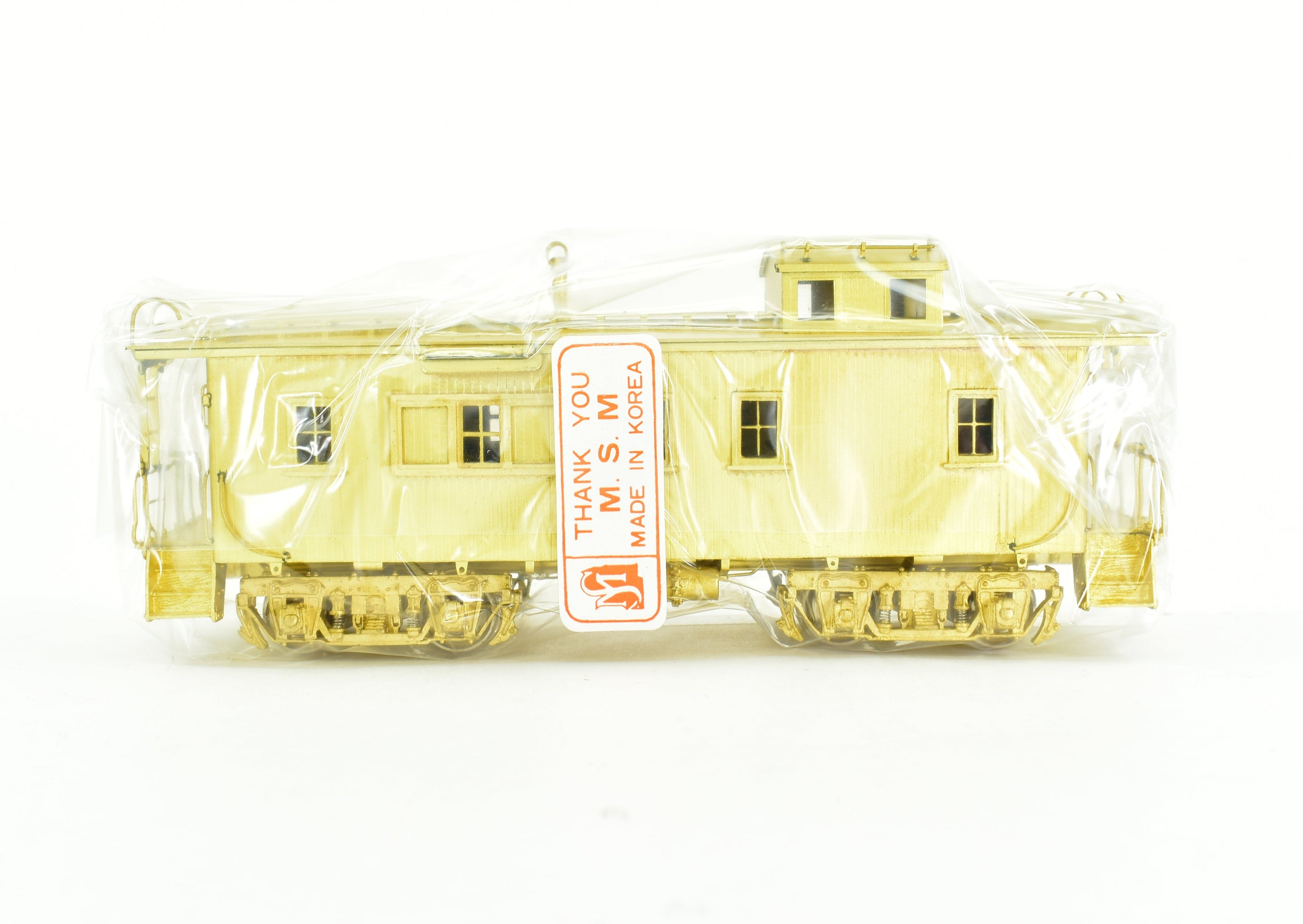 HO Scale Brass OMI C&NW Wood Caboose without End Windows by Overland Models