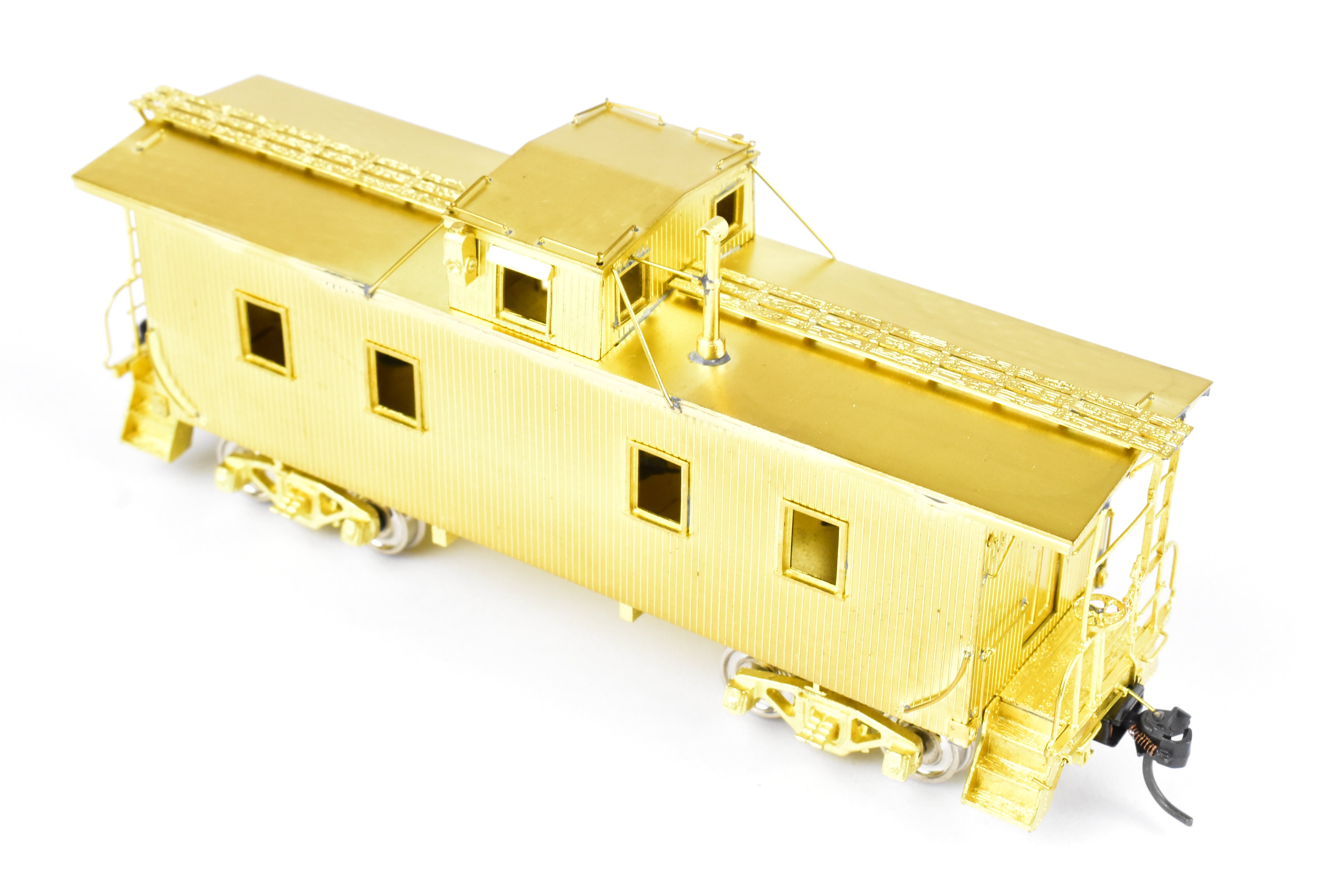 1990 HO Brass NKP Nickel Plate Road Wood Caboose by OMI Overland Models