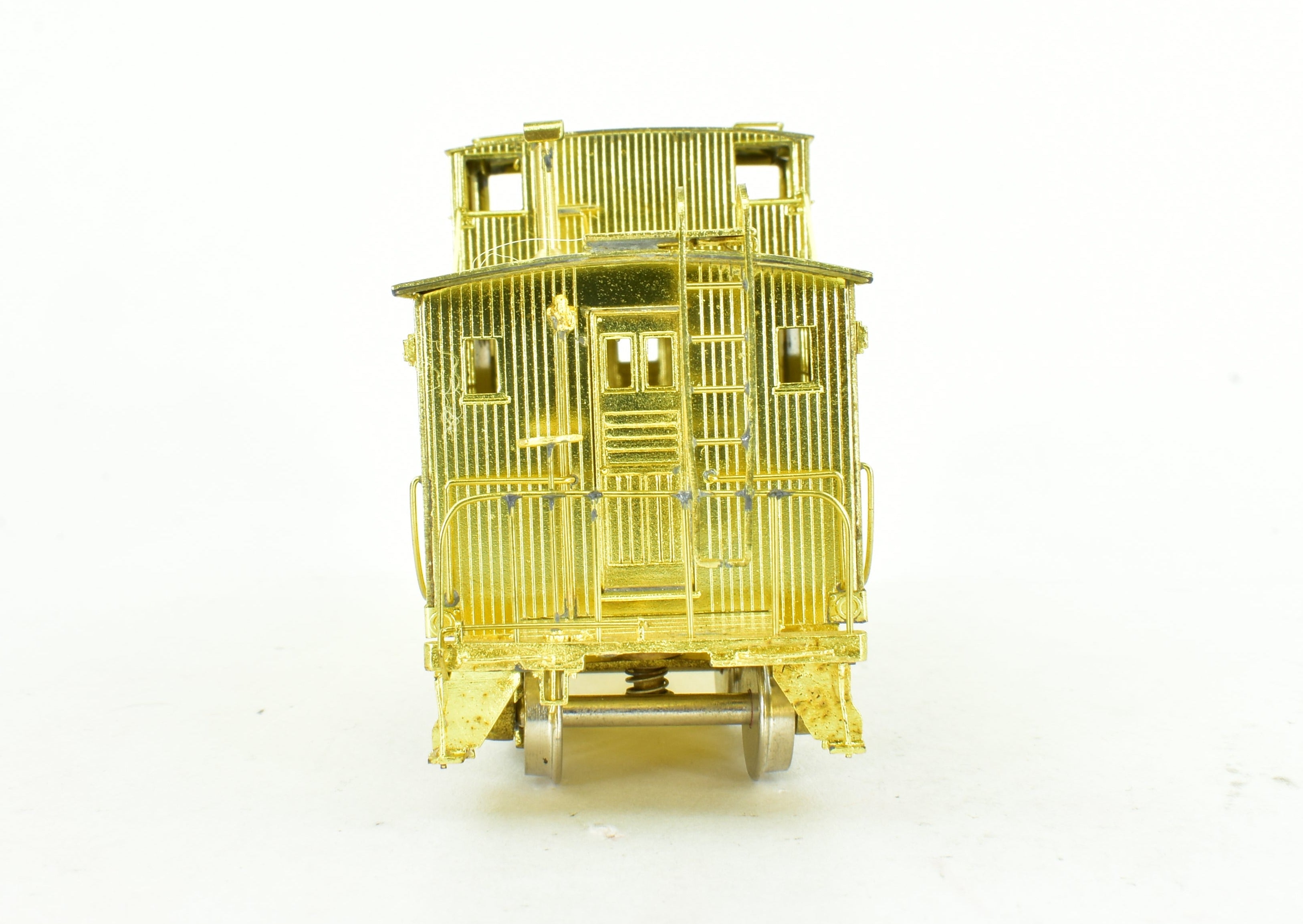 HO Scale Brass Alco NYC - New York Central 28' Wide Cupola Wood Caboose Model