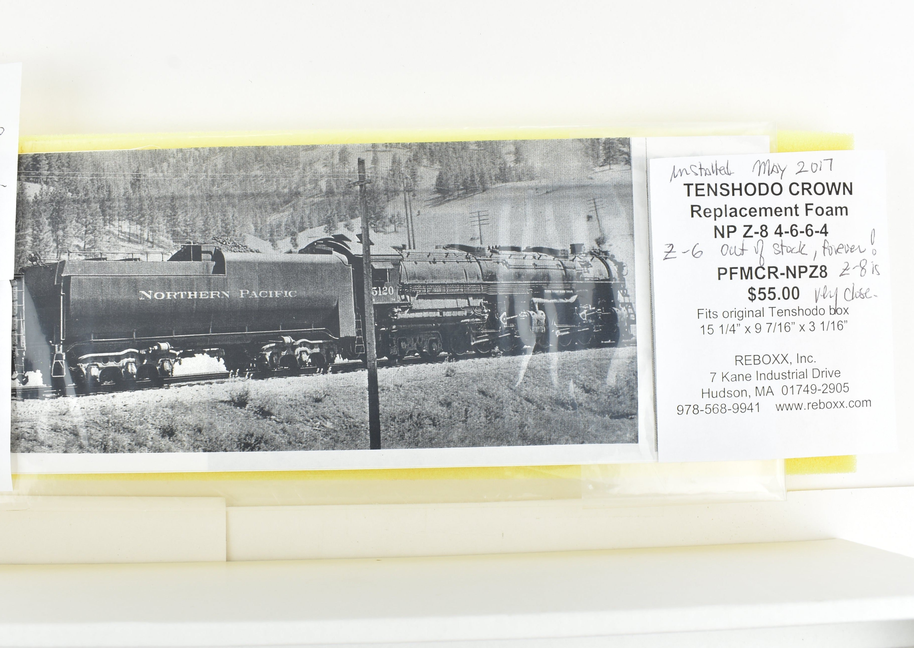 HO Scale Brass Model Train - PFM Tenshodo Great Northern Class Z - 6 4 - 6 - 6 - 4 Steam Locomotive with PFM Sound from 1995 Run