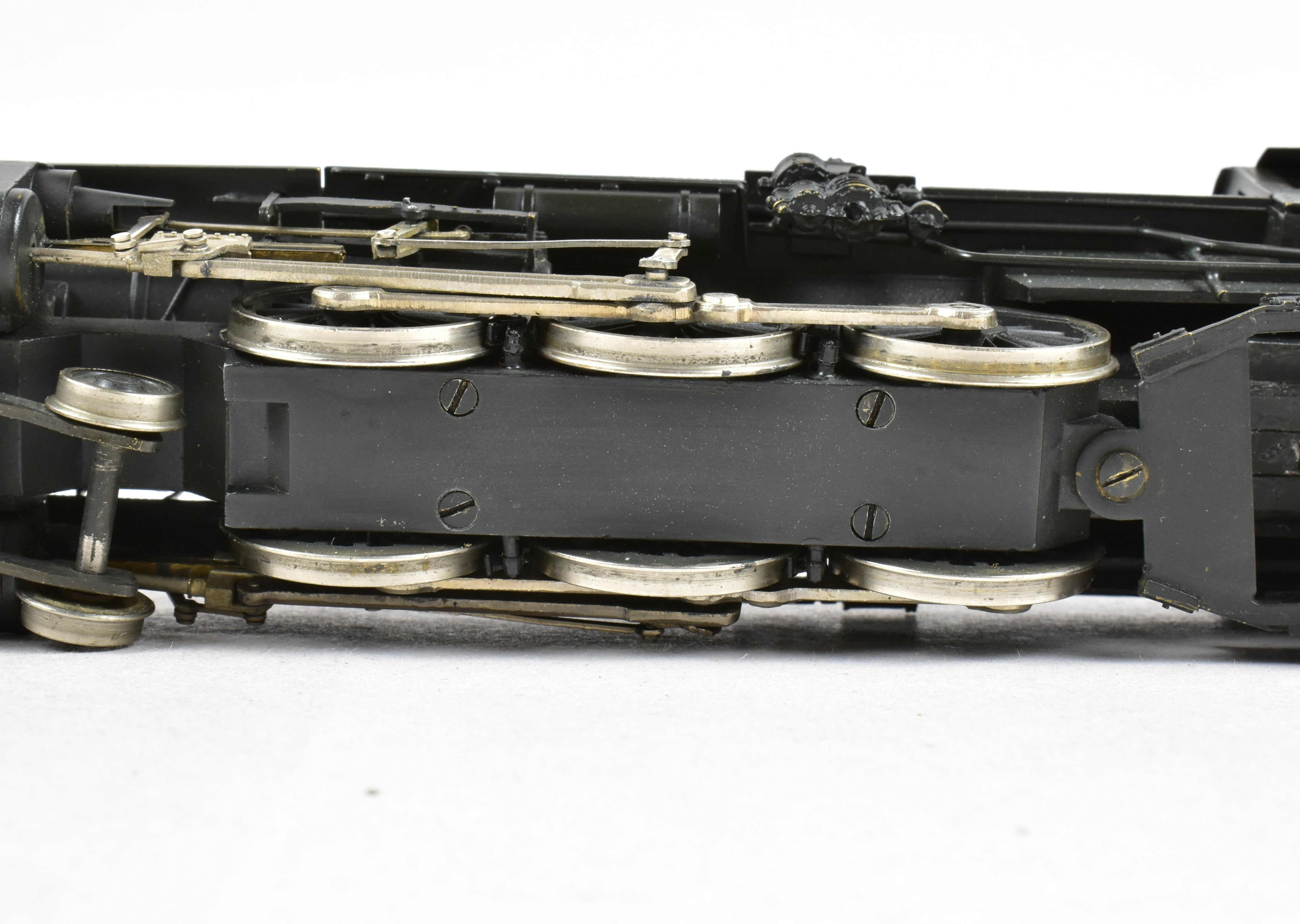 HO Scale Brass Model Train - Associated Hobby Manufacturers (AHM) HCB AT&SF - Santa Fe 3400 Class 4-6-2 Custom Painted Steam Locomotive