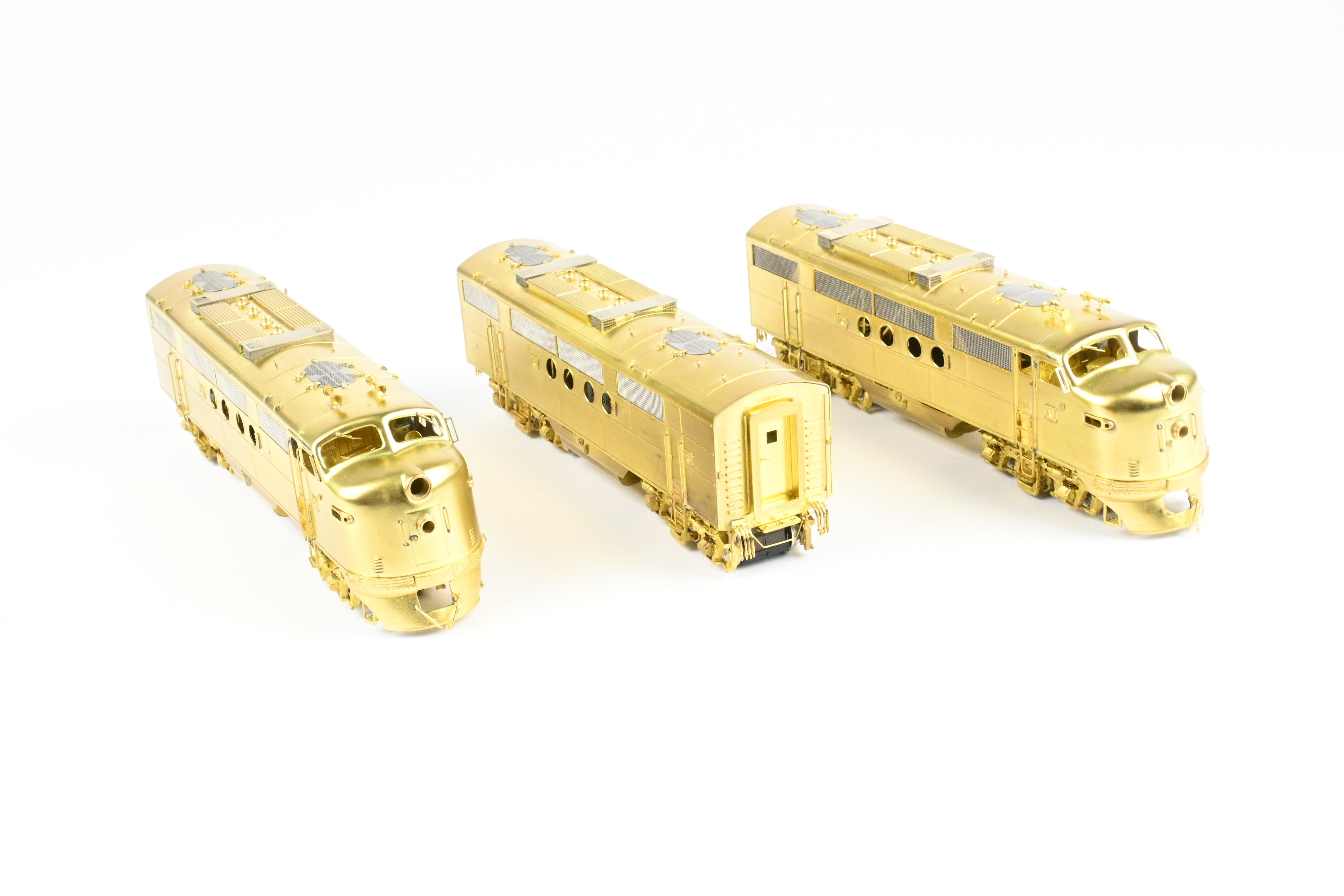 HO Scale Brass Model Train Set by Overland Models Inc. - DL&W Lackawanna EMD FT A/FTS B/FT A Set