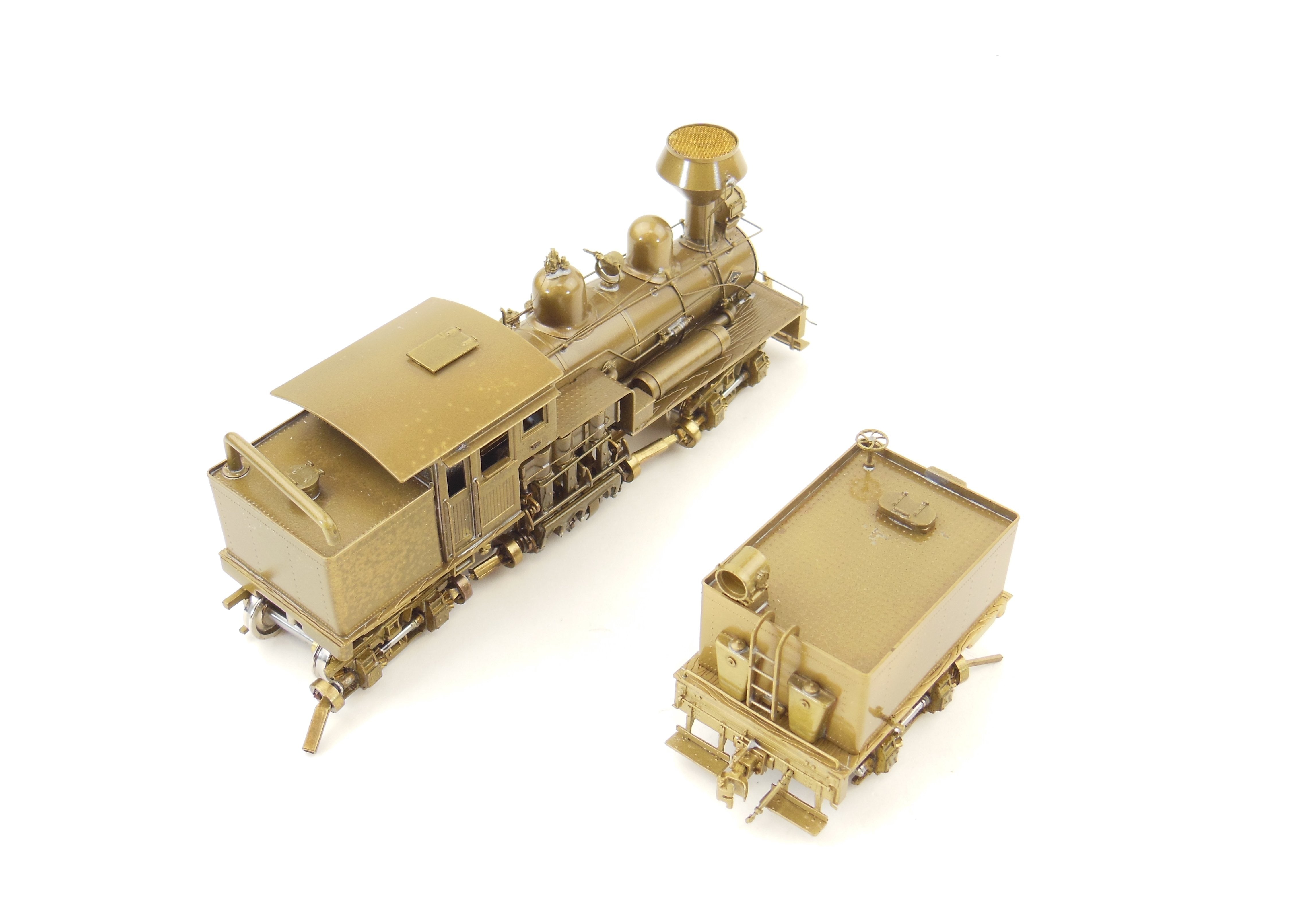 HO Scale Brass PFM - United Cherry River 3-Truck Shay Geared Model Locomotive for Train Enthusiasts