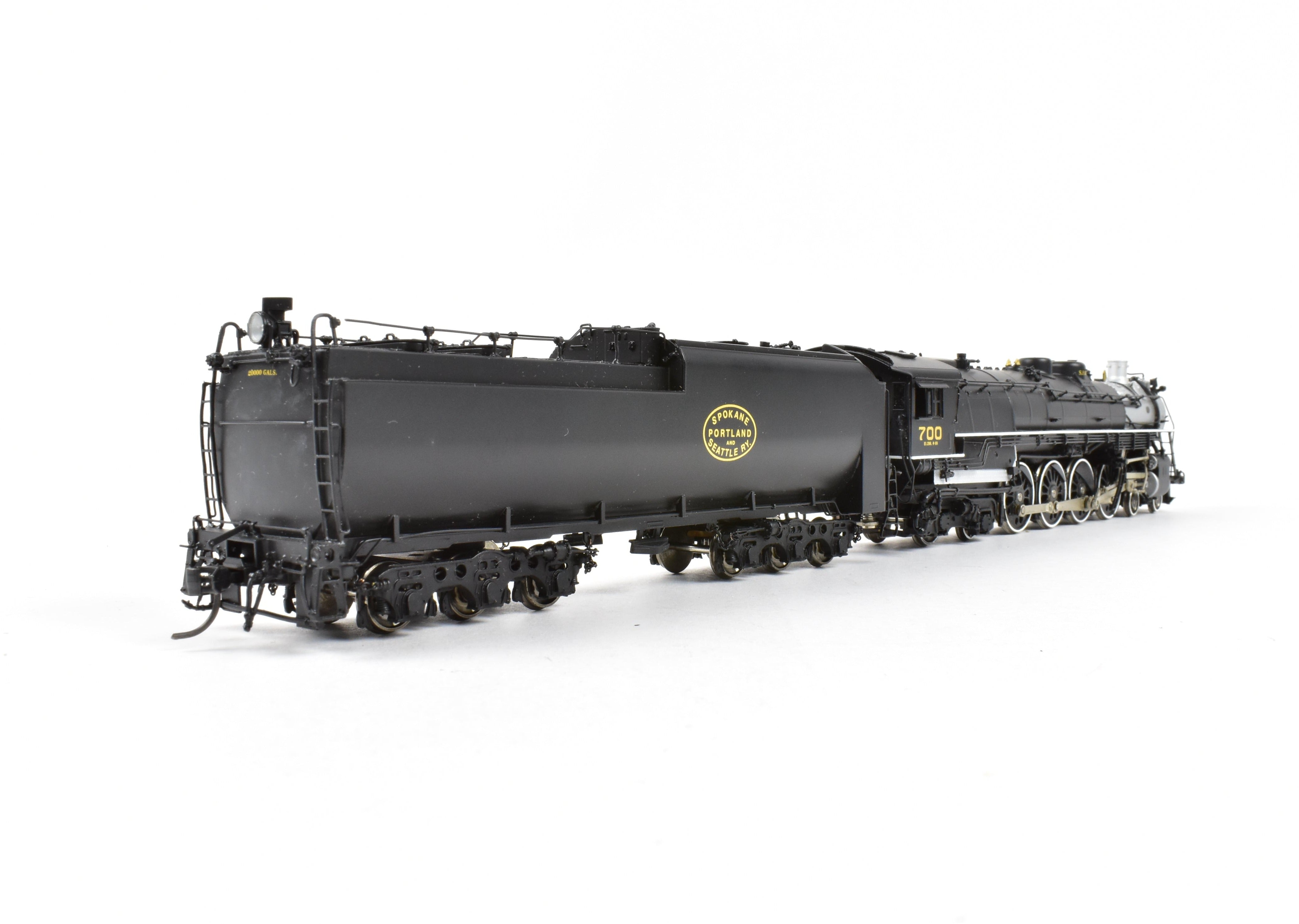 Sunset Models HO Brass SP&S E-1 4-8-4 FP #700 with QSI DCC & Sound