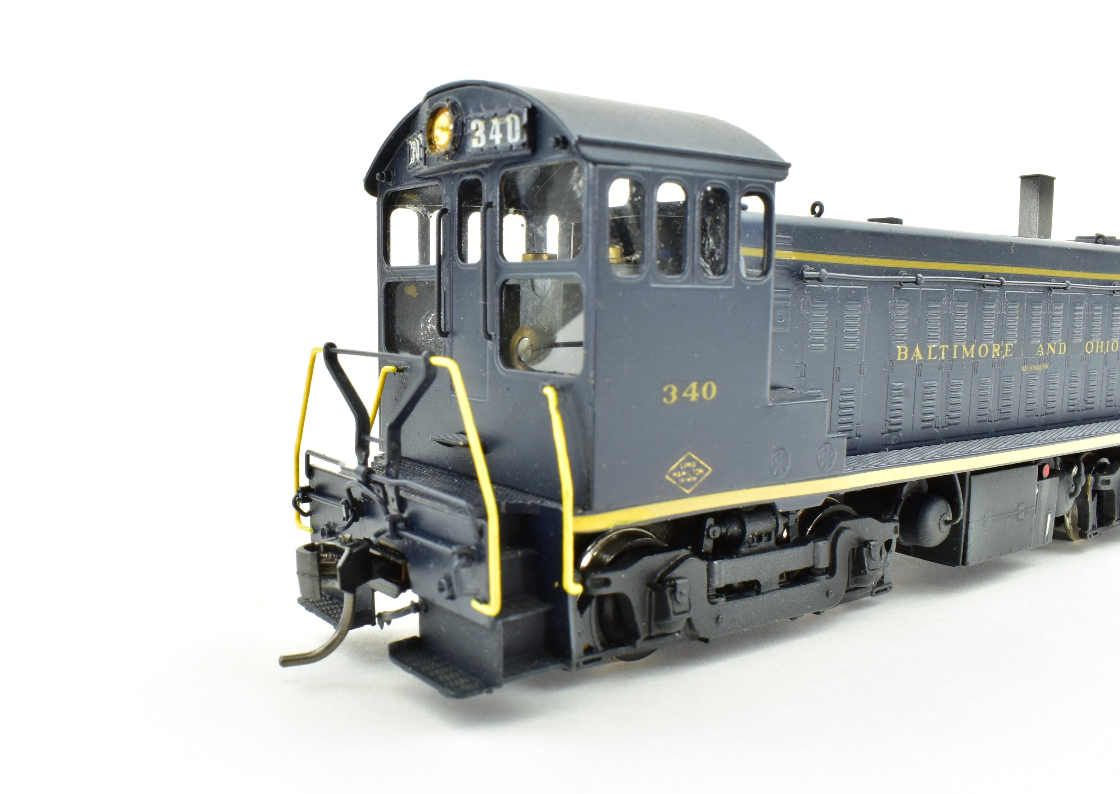 Custom Painted HO Brass Alco B&O - Baltimore & Ohio Lima - Hamilton Switcher Model
