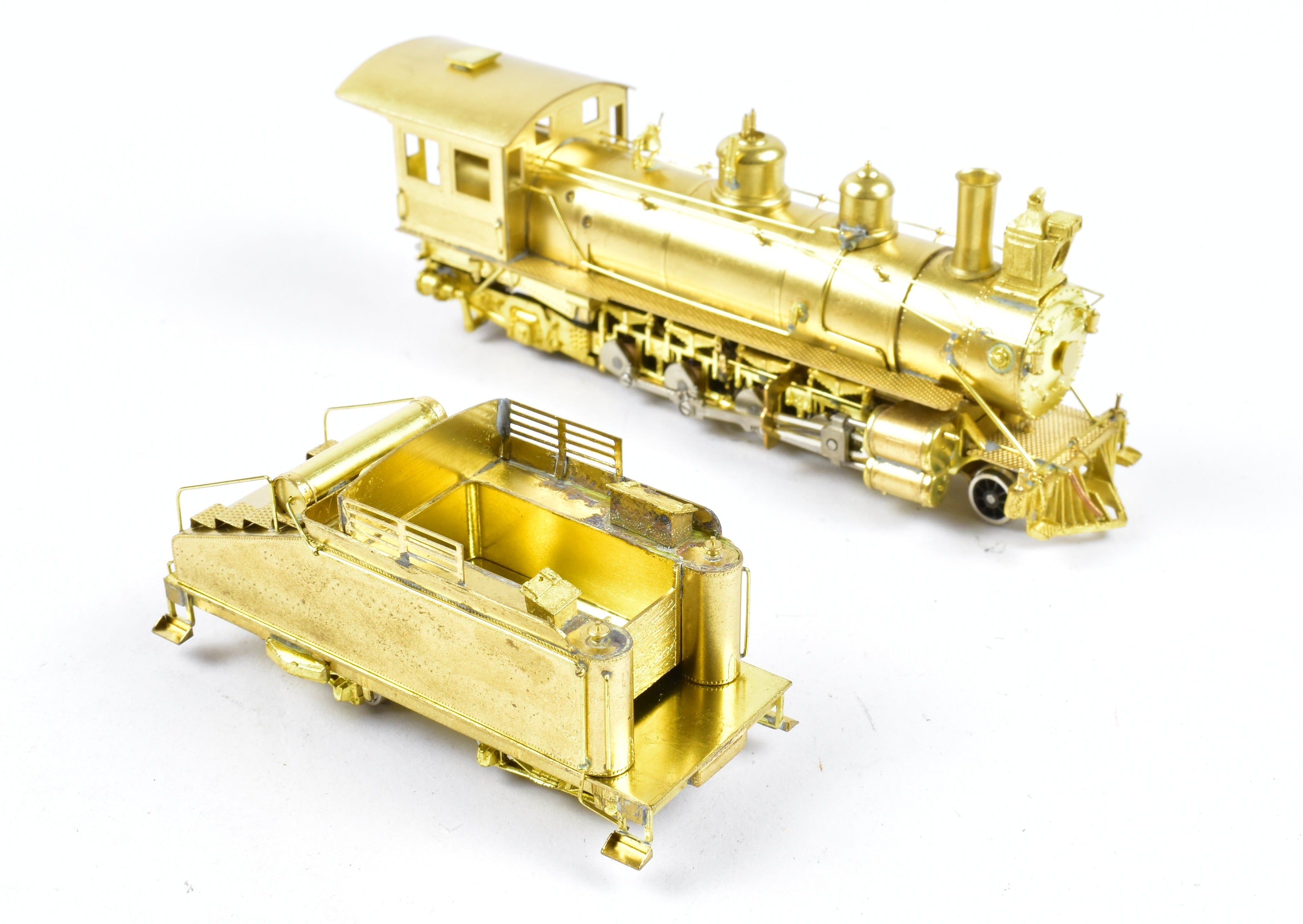 HOn3 Scale Brass Model Train by Westside Model Co. - Denver & Rio Grande Western (D&RGW) K - 27 Compound Mudhen Locomotive