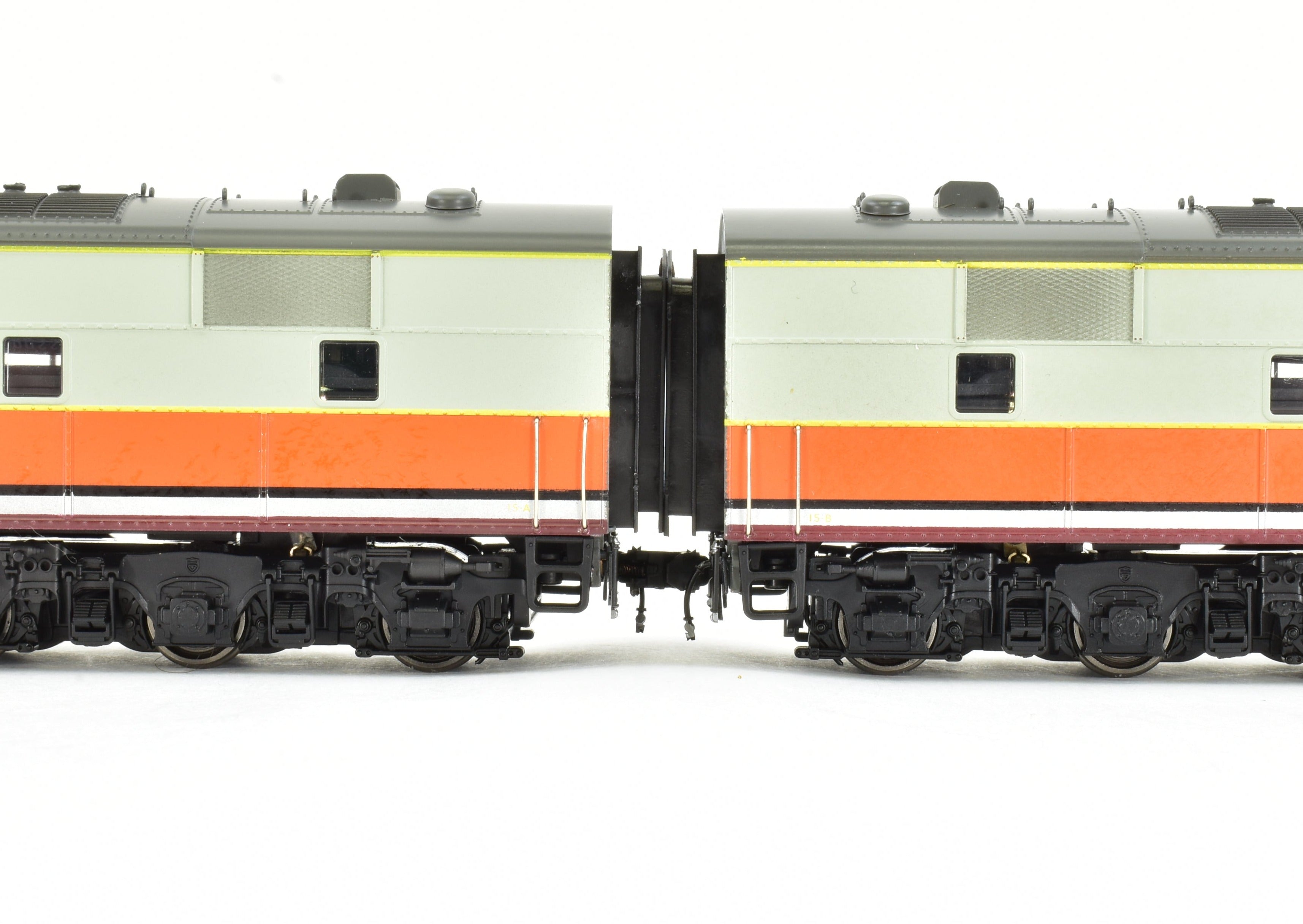 Broadway Limited Imports MILW Milwaukee Road E6A/A Set with QSI DCC, Sound & Spare Parts