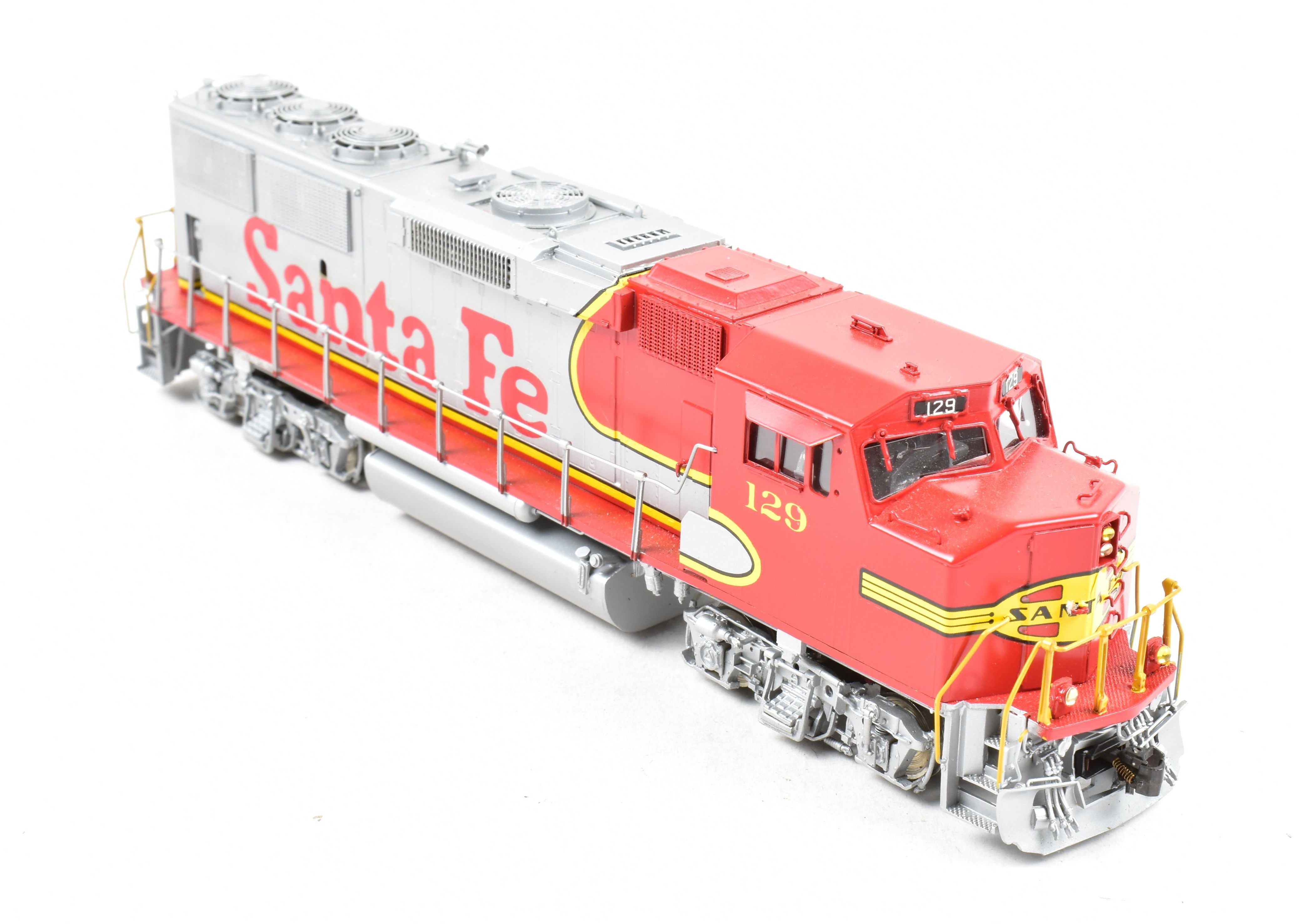 HO Scale Brass Model Train Engine - Overland Models Inc. AT&SF Santa Fe GP60M Factory Custom - Painted by OMI