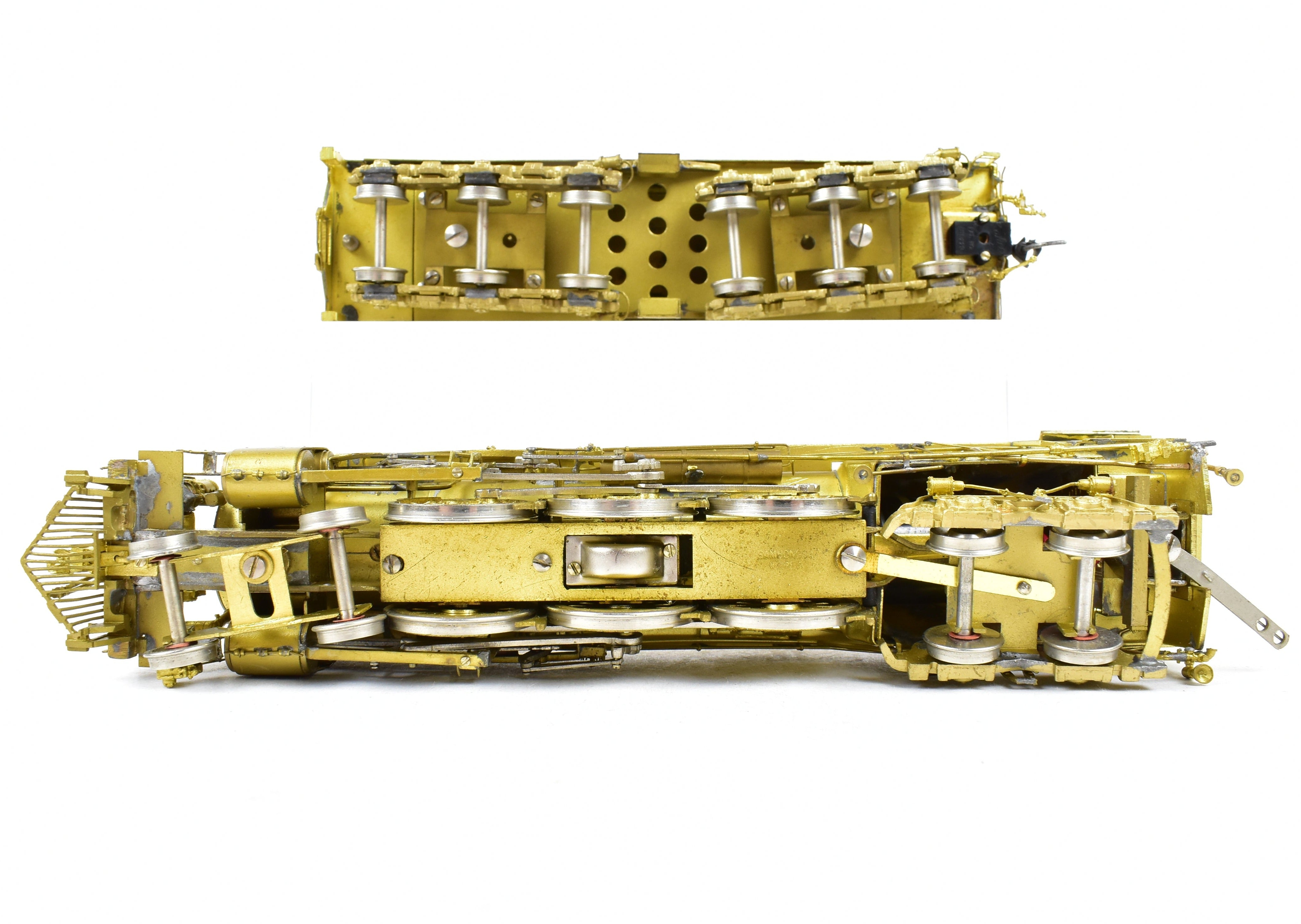 HO Brass Westside Model Co. ATSF Santa Fe Fleetwood Classic Steam Locomotive Set