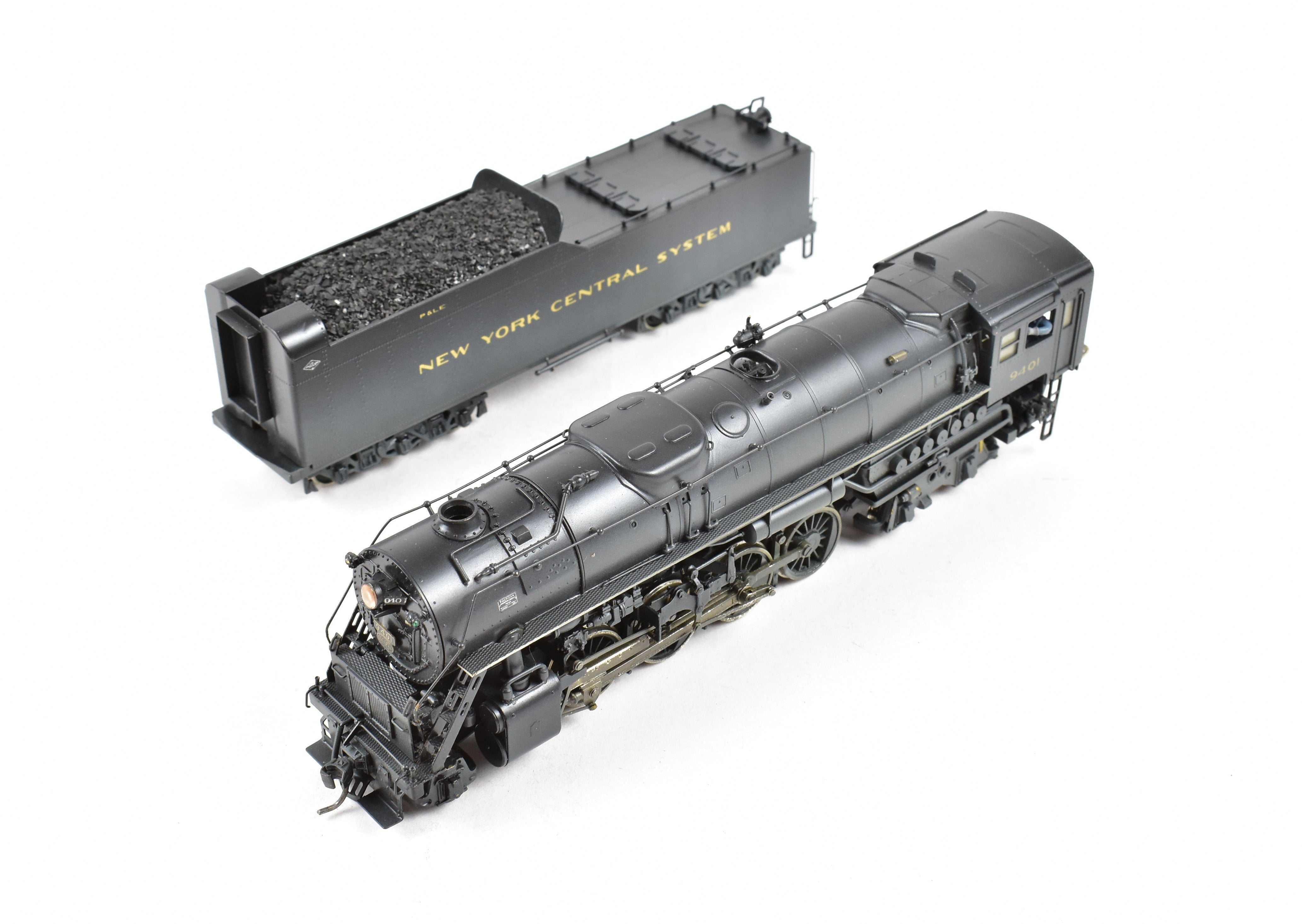 HO Scale Brass ALCO Models P&LE/NYC A-2a Berkshire #9401 Reboxxed Steam Locomotive
