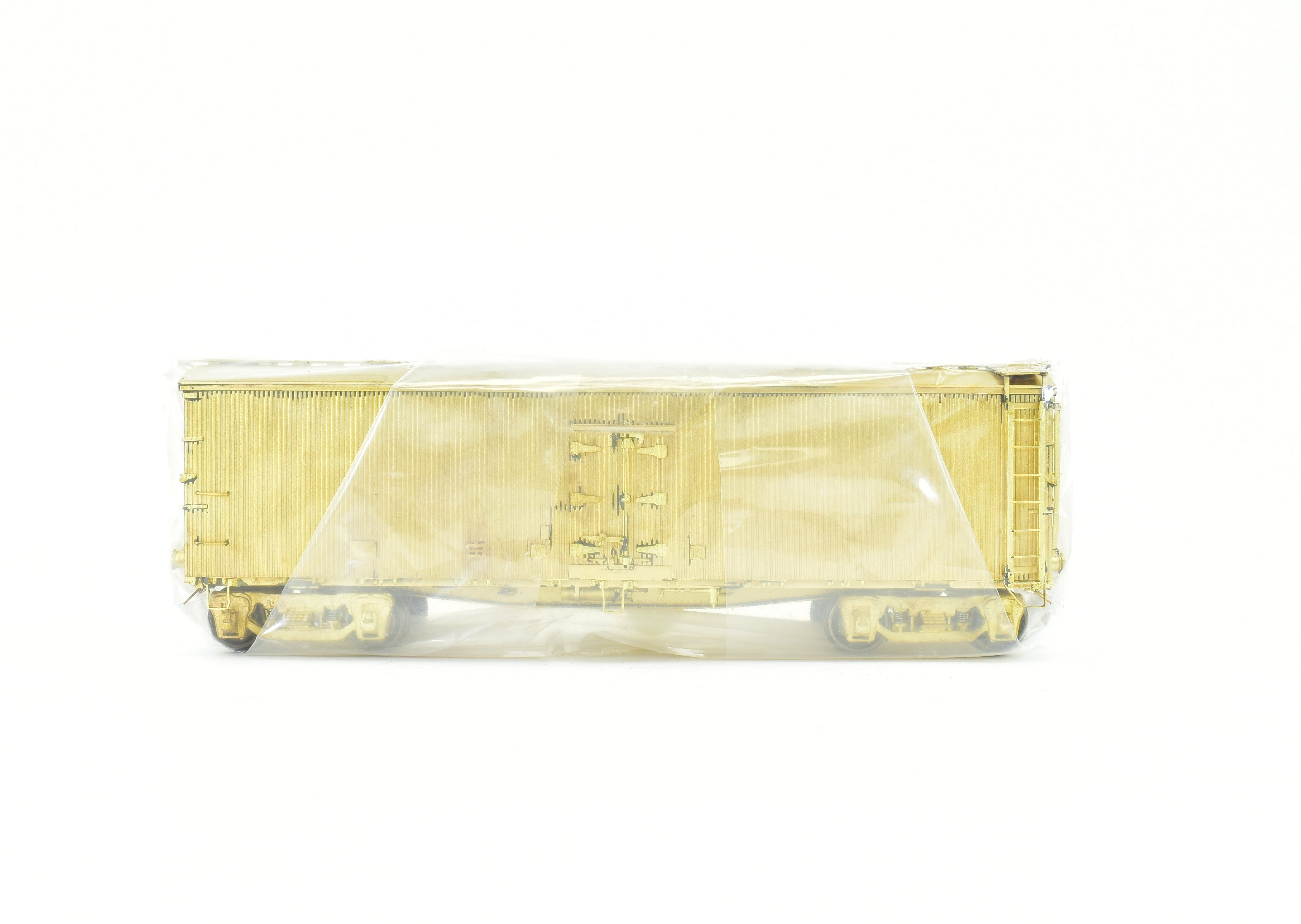 HO Scale Brass 40-Foot Wood Milk Car Model by OMI - Overland Models, Inc. Representing Central Vermont Cars from 1962 - 1972, Numbers 530 - 552