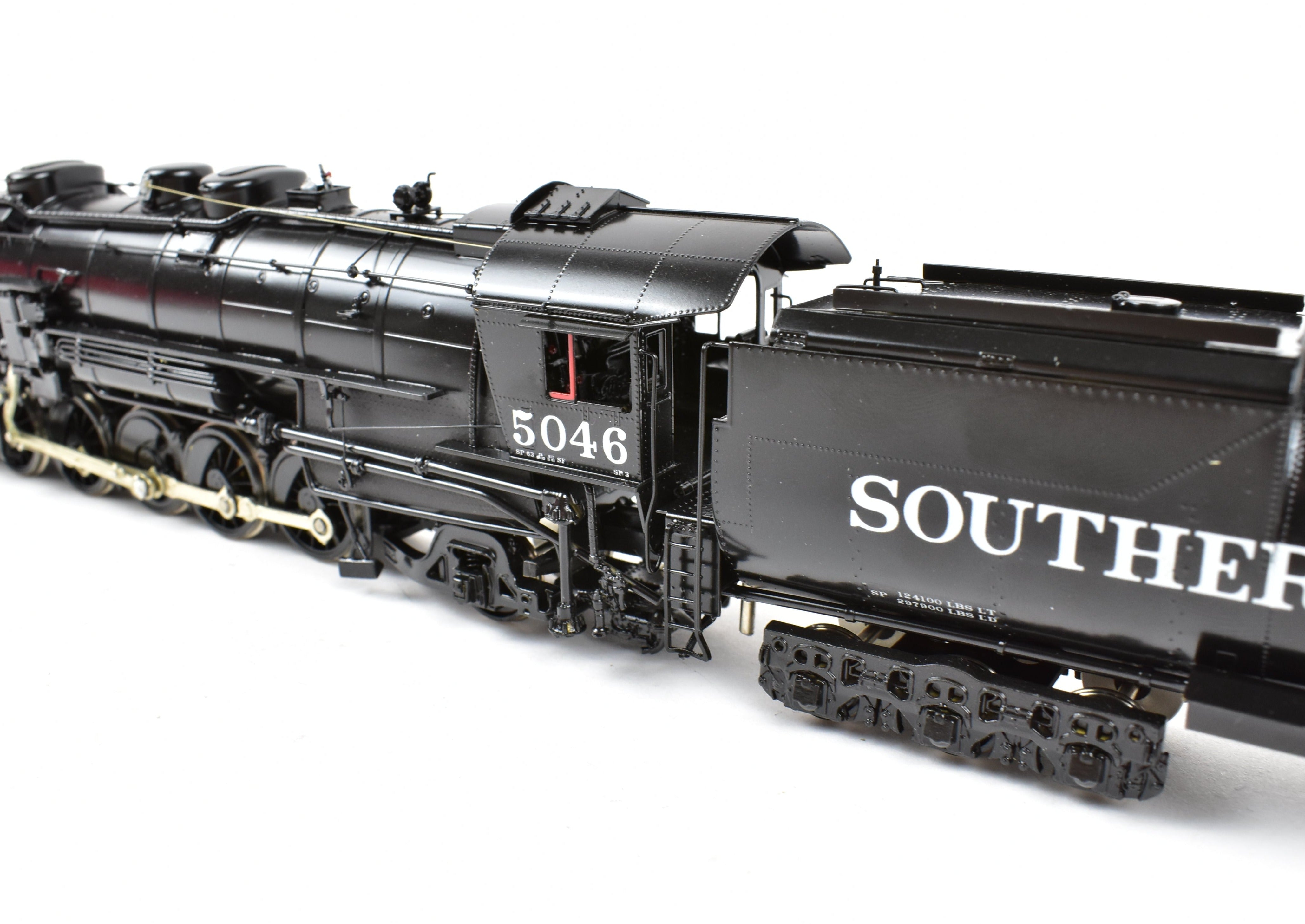 HO Scale Brass Southern Pacific Class SP - 2 4 - 10 - 2 1950s Pro - Painted Model by Key Imports