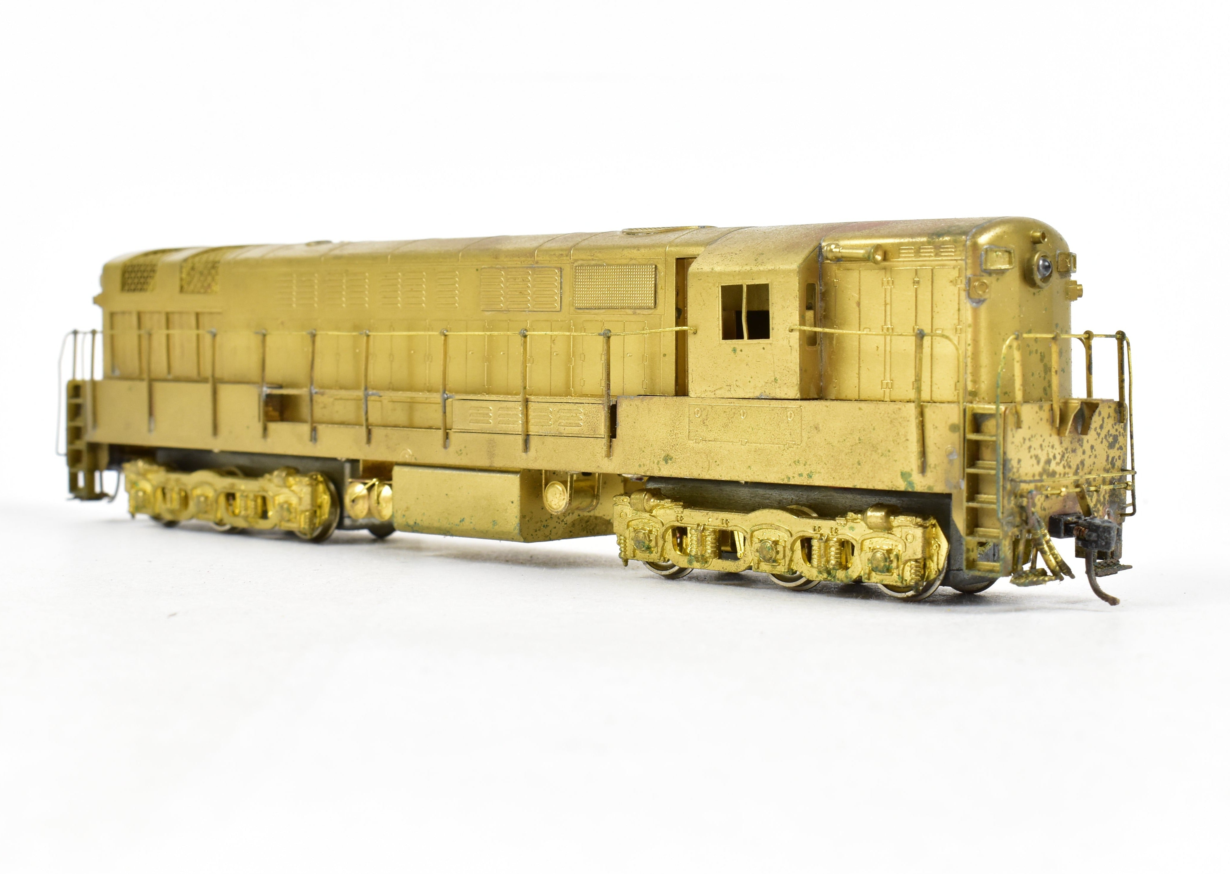 1969 HO Brass Red Ball Fairbanks Morse FM H - 24 - 66 Trainmaster Model