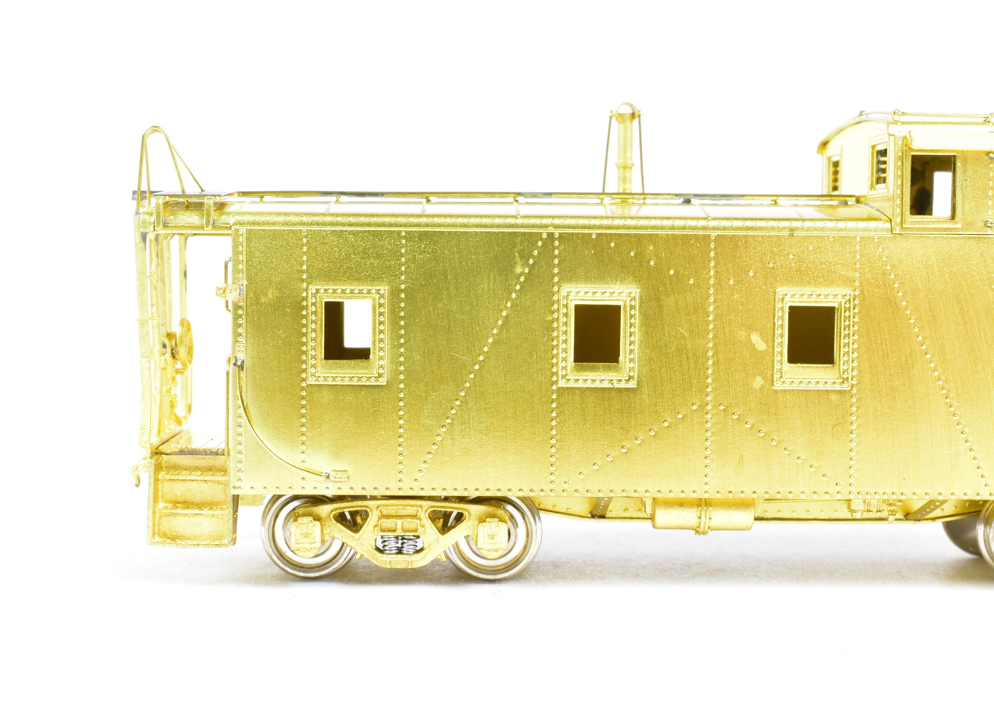 HO Scale Brass OMI - Overland Models, Inc. Missouri Pacific Steel Caboose with Rivets, Model Numbers Ranging from #1016 to #1050