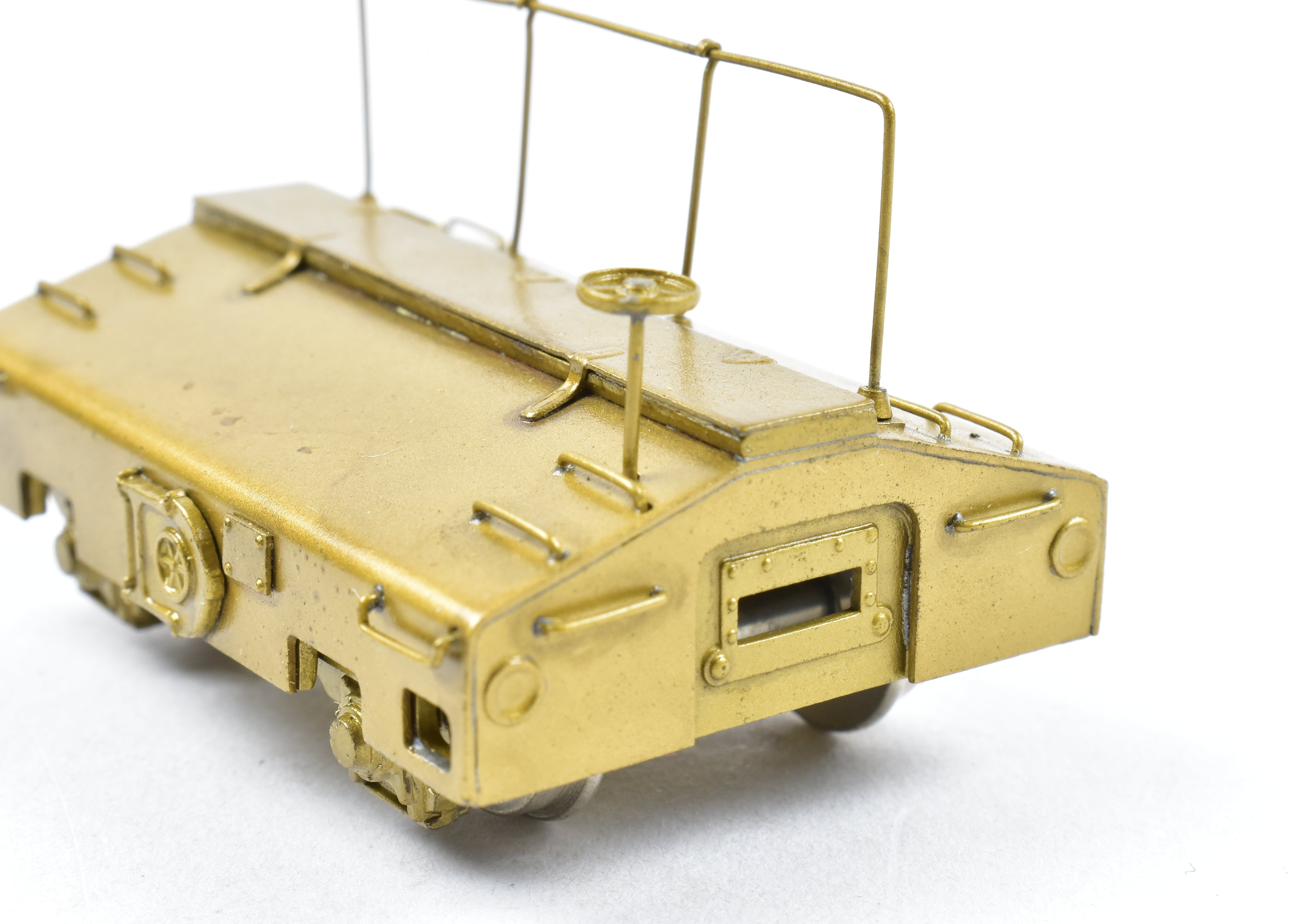 HO Scale Brass Hallmark Model Collectible 80,000-Lb Scale Test Car for Various Roads