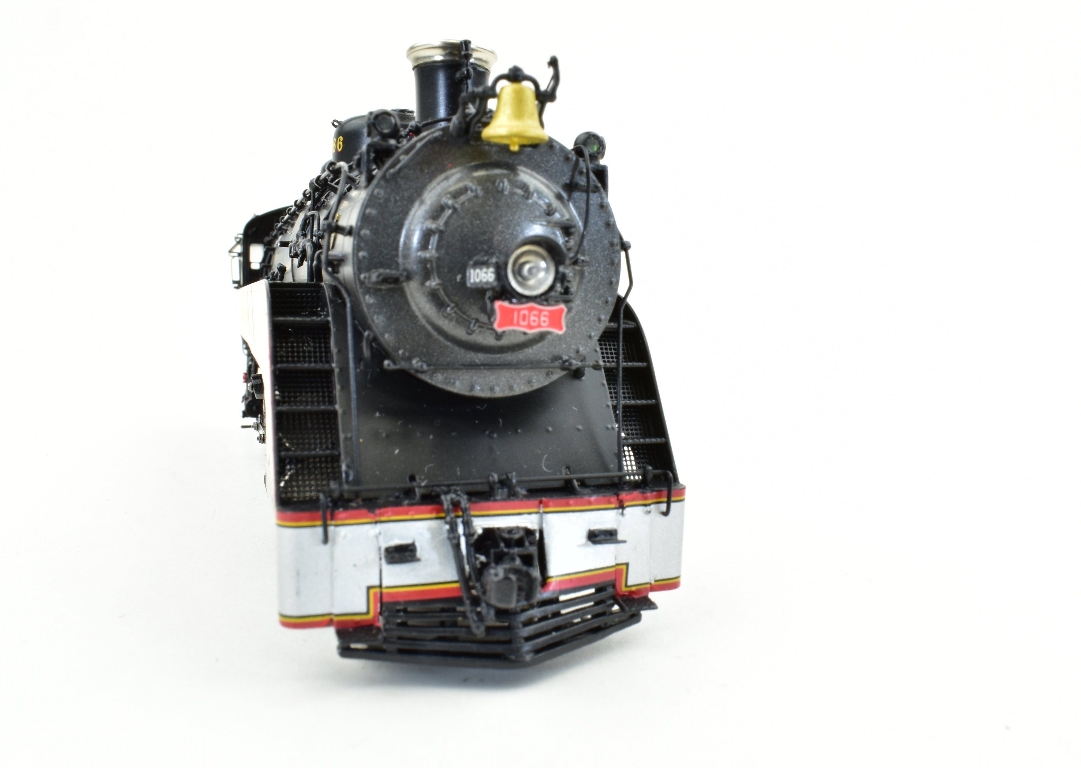 HO Scale Brass Precision Scale Co. Frisco 4-6-4 Hudson Locomotive Model Factory Painted with Precision Detail, Serial #1066