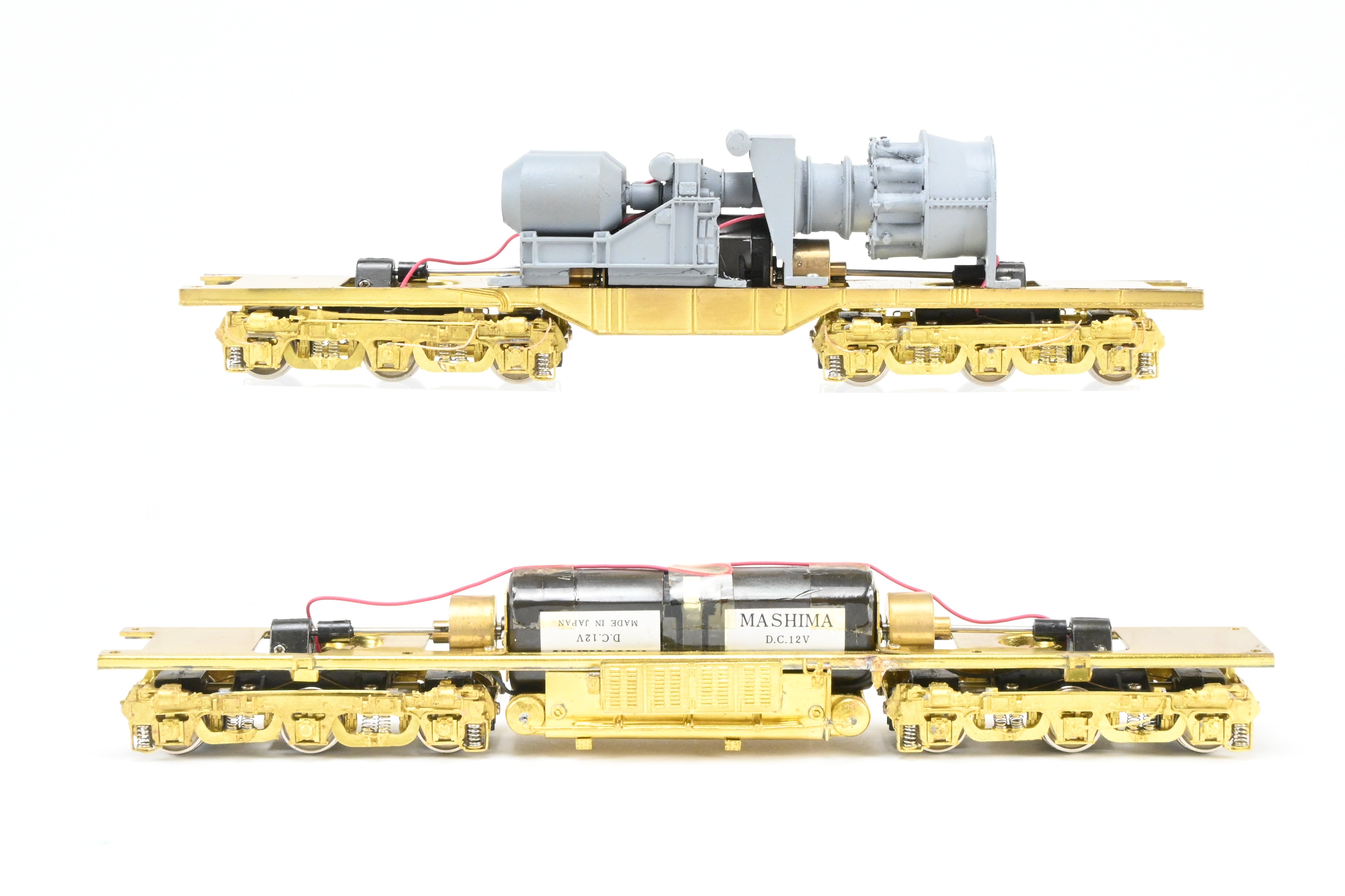 High - Quality HO Scale Brass Replacement Kit for Union Pacific GE 8500 HP Gas Turbine Big Blow Tower Drive by Overland Models, Inc (OMI)