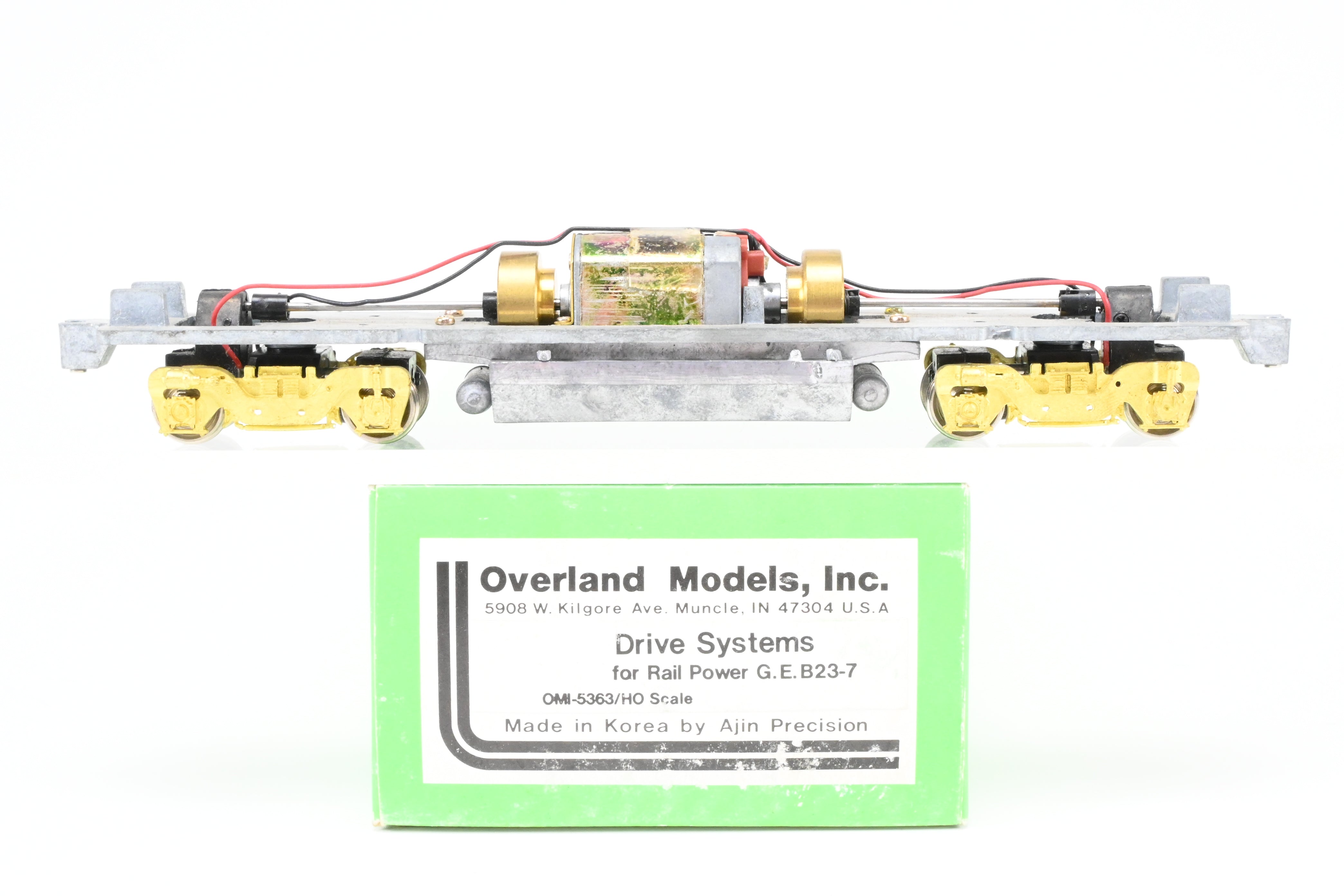 HO Brass OMI Overland Models Inc Drive Systems for Rail Power GE B23 - 7