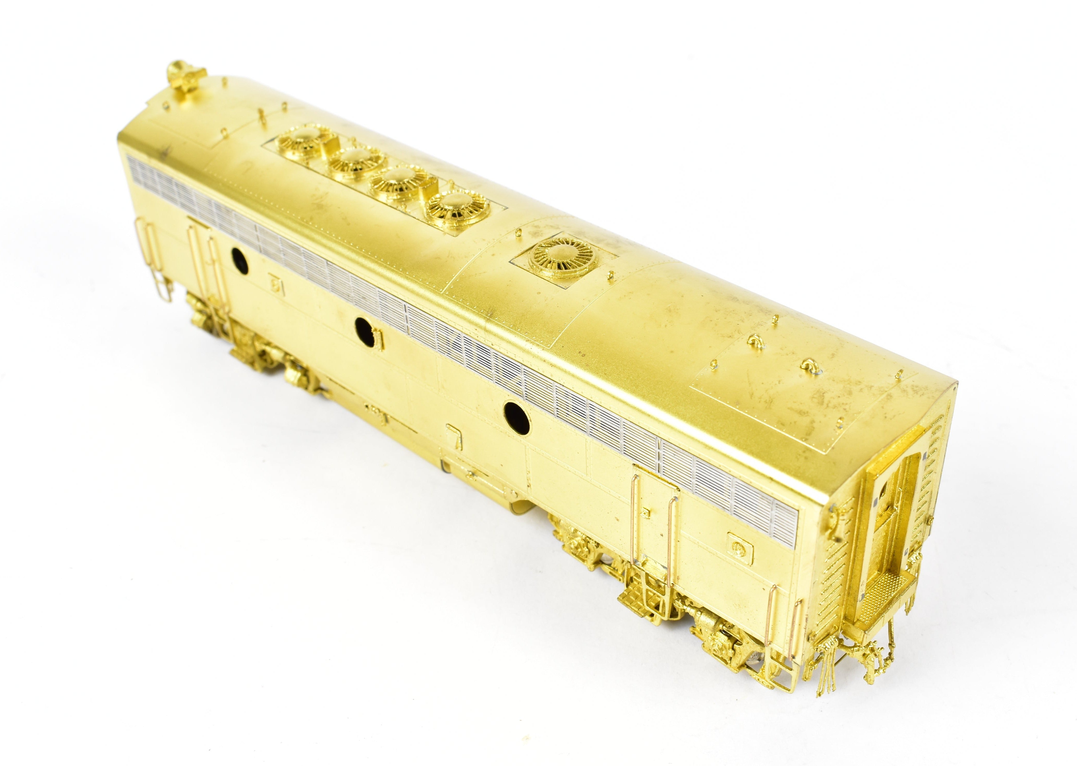 HO Scale Brass OMI - Overland Models Inc. Western Pacific EMD F7B Nos. 913B,C - 921B,C Freight Locomotive Models with Steam Headlight from the 1960 Era