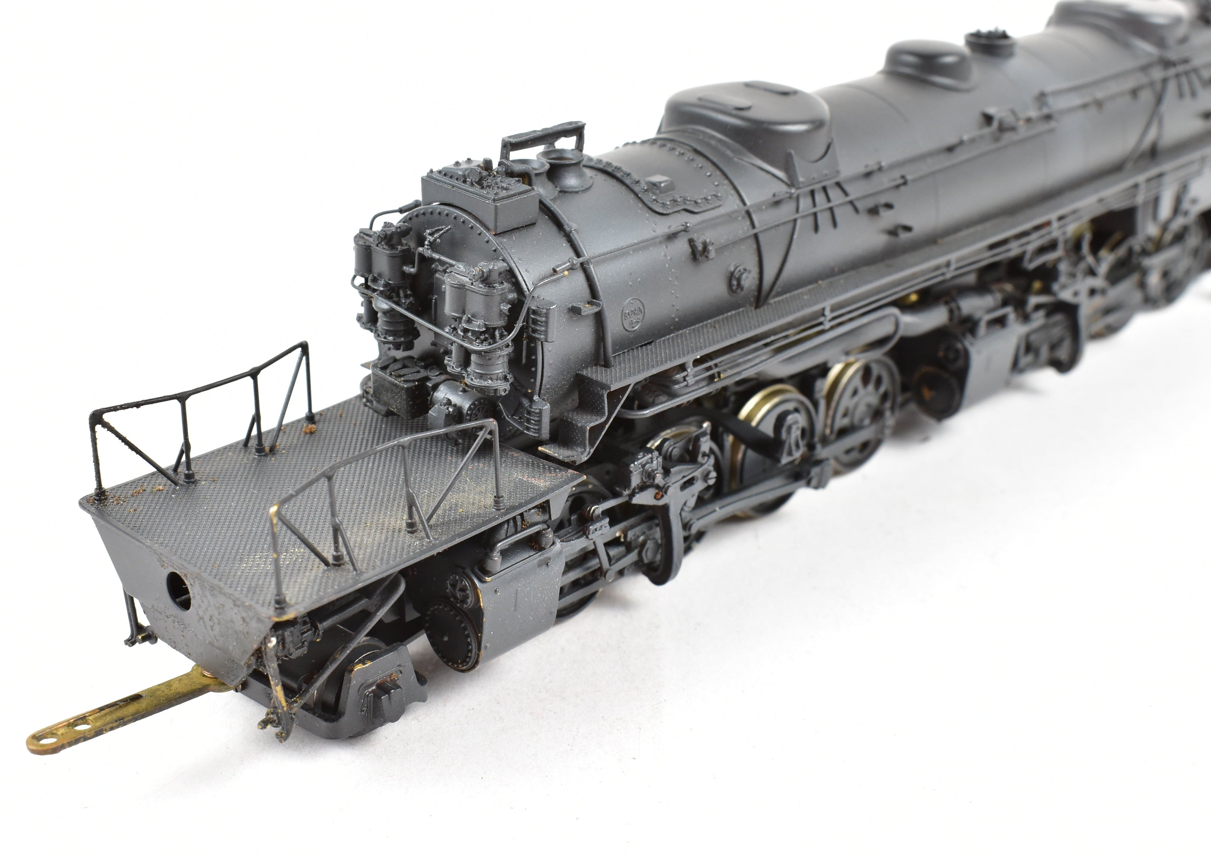 HO Scale Brass Balboa Southern Pacific AC - 12 4 - 8 - 8 - 2 Cab Forward #4283 Weathered Model