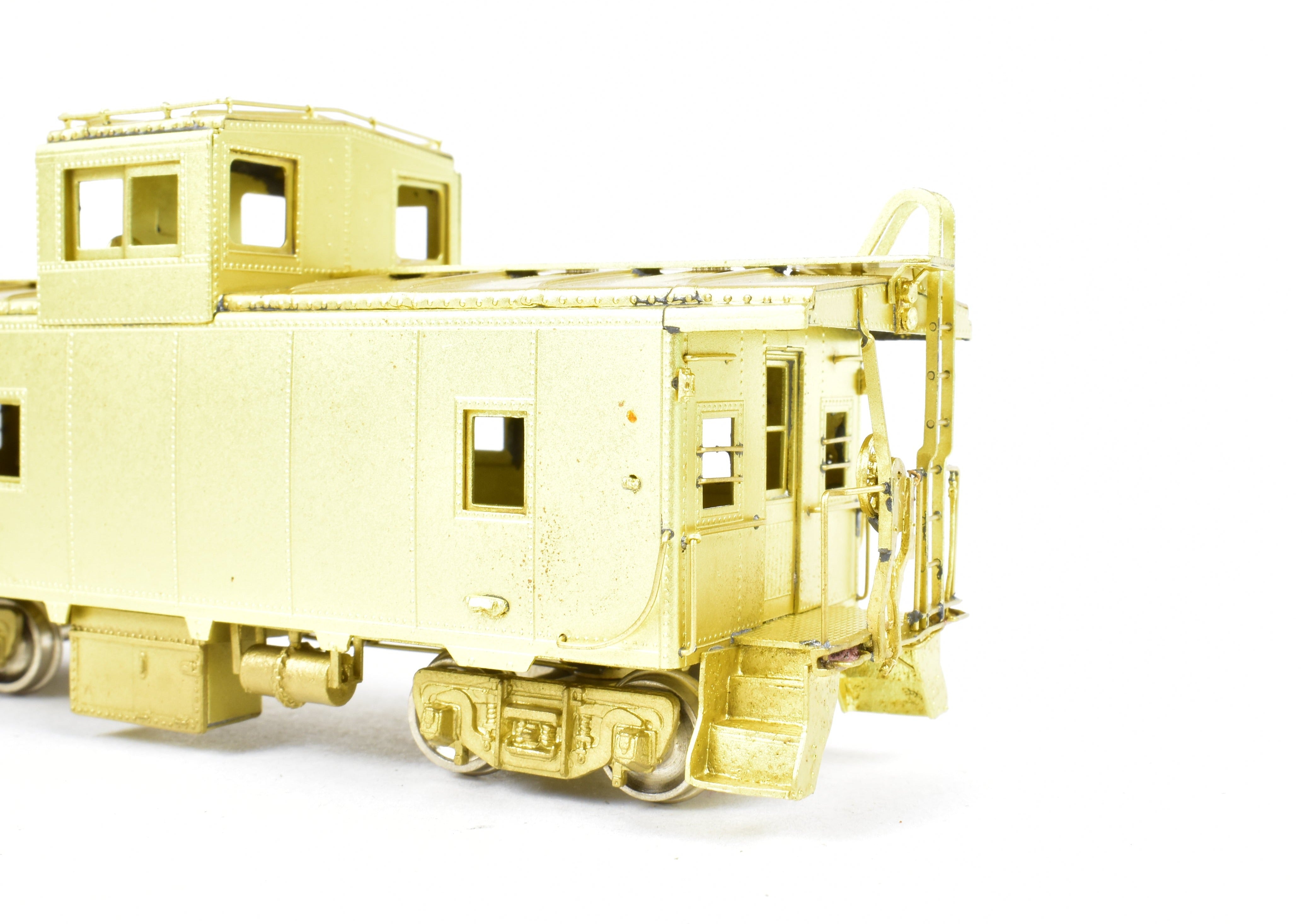 HO Scale Brass OMI - Overland Models, Inc. Union Pacific (UP) CA - 4 Caboose with High - Speed Trucks Model Train