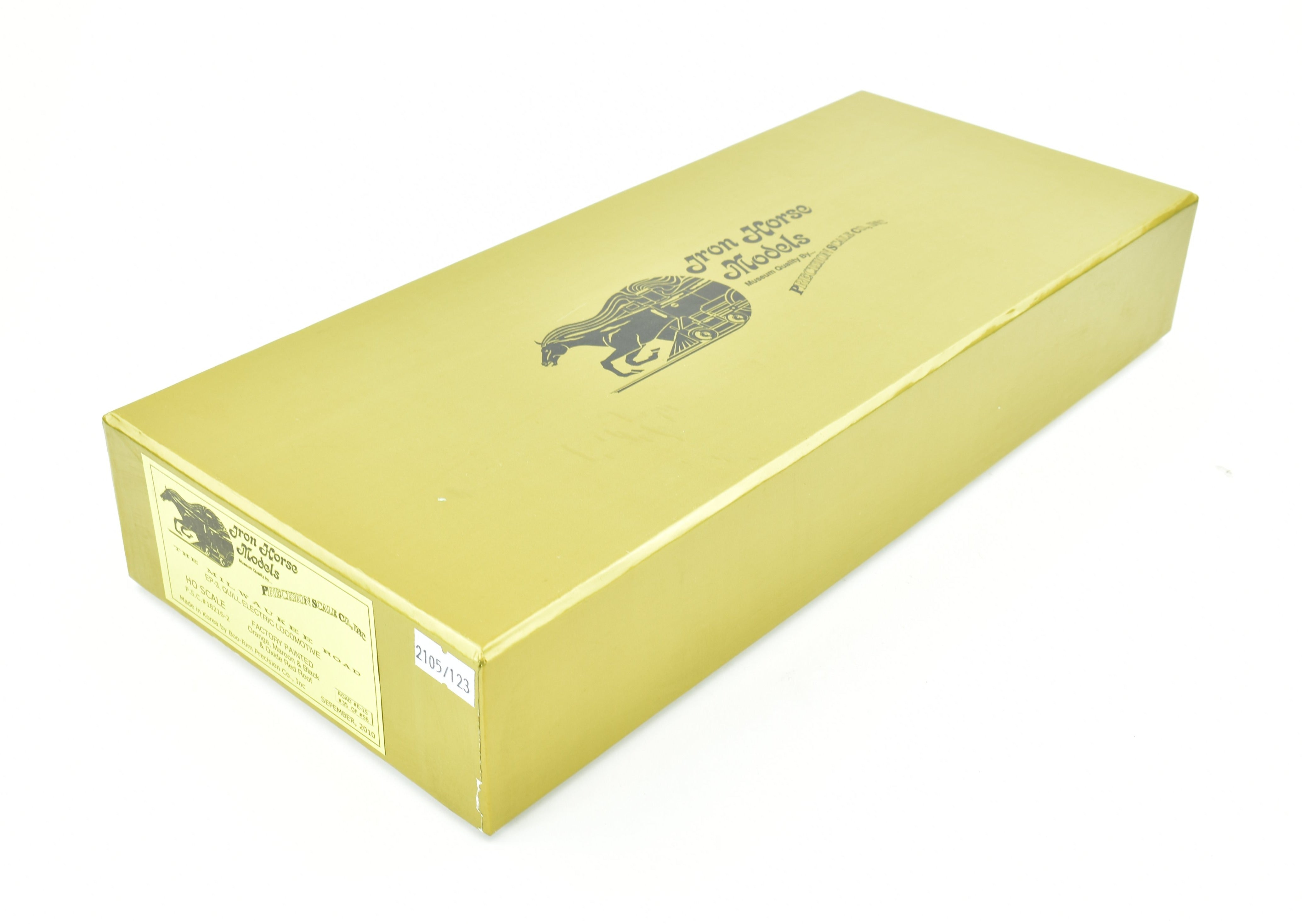 HO Scale Brass Precision Scale Co. Milwaukee Road EP-3 Quill Electric Factory Painted Model