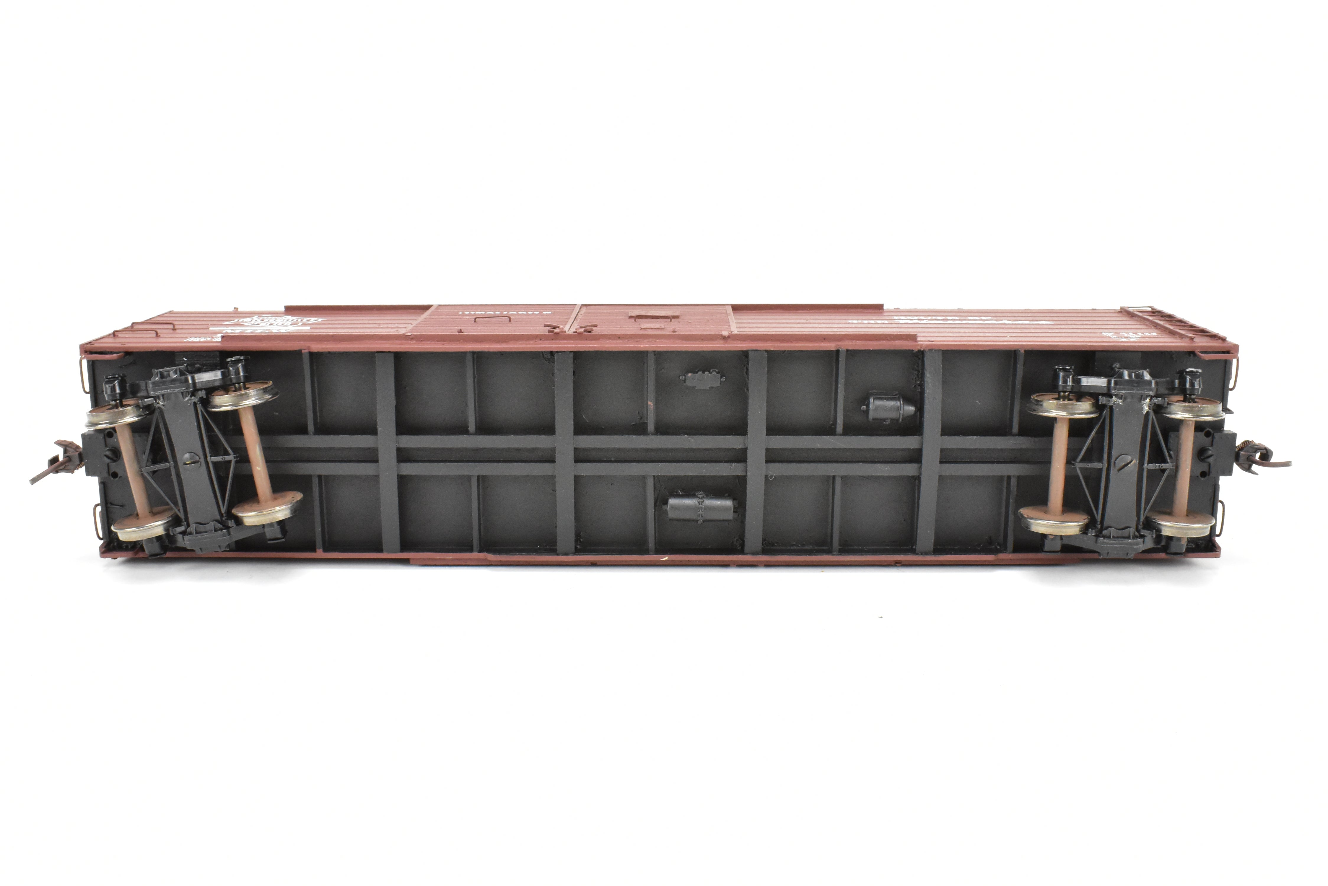 O Scale Model Train Resin Rails Unlimited MILW - Milwaukee Road 50-Foot Double Door Boxcar, Custom-Built and Professionally Painted, Numbered 13500