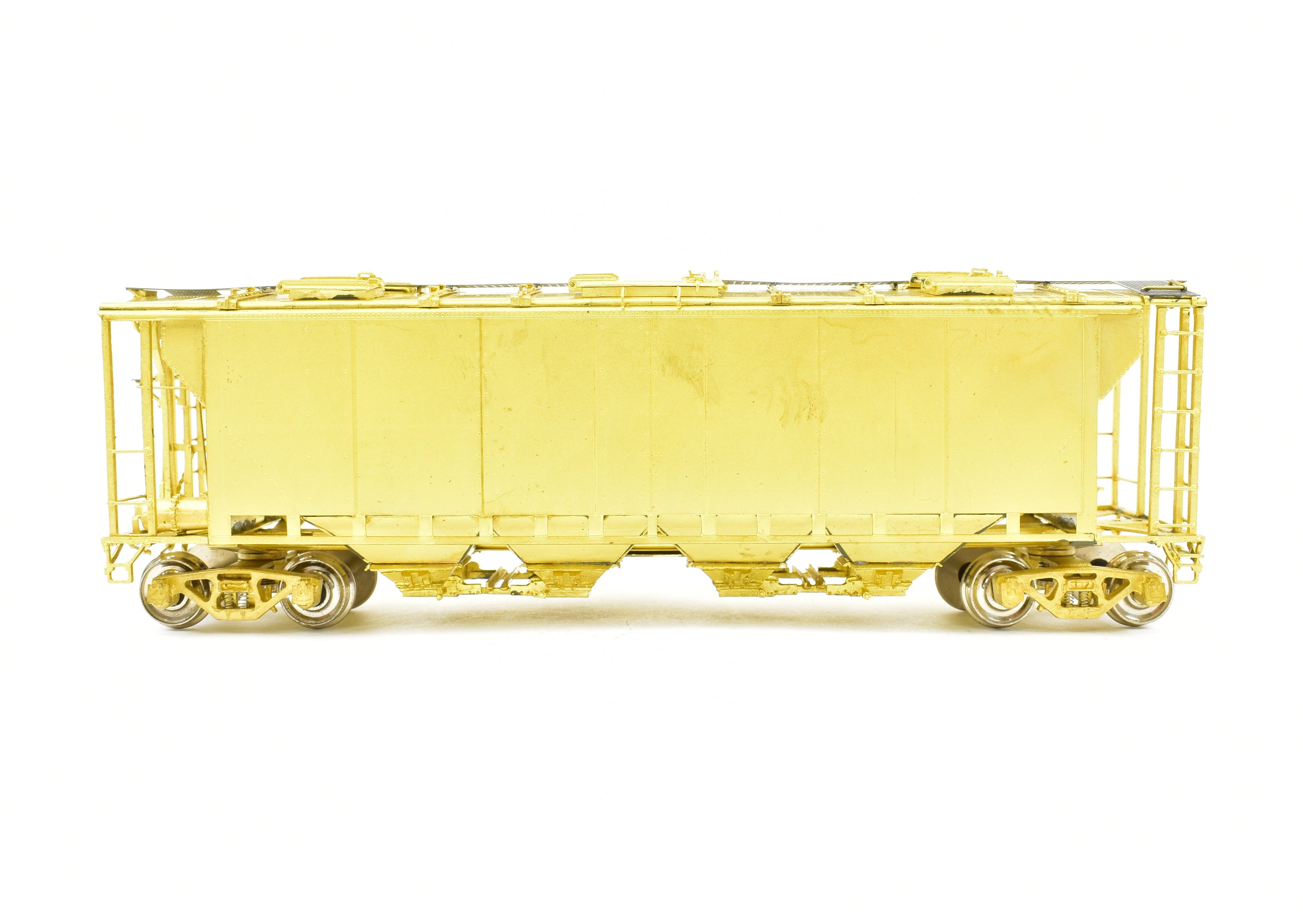 HO Scale Brass OMI - Overland Models, Inc. Canadian National Railway (CNR) Slab Side Covered Hopper Model Train Car