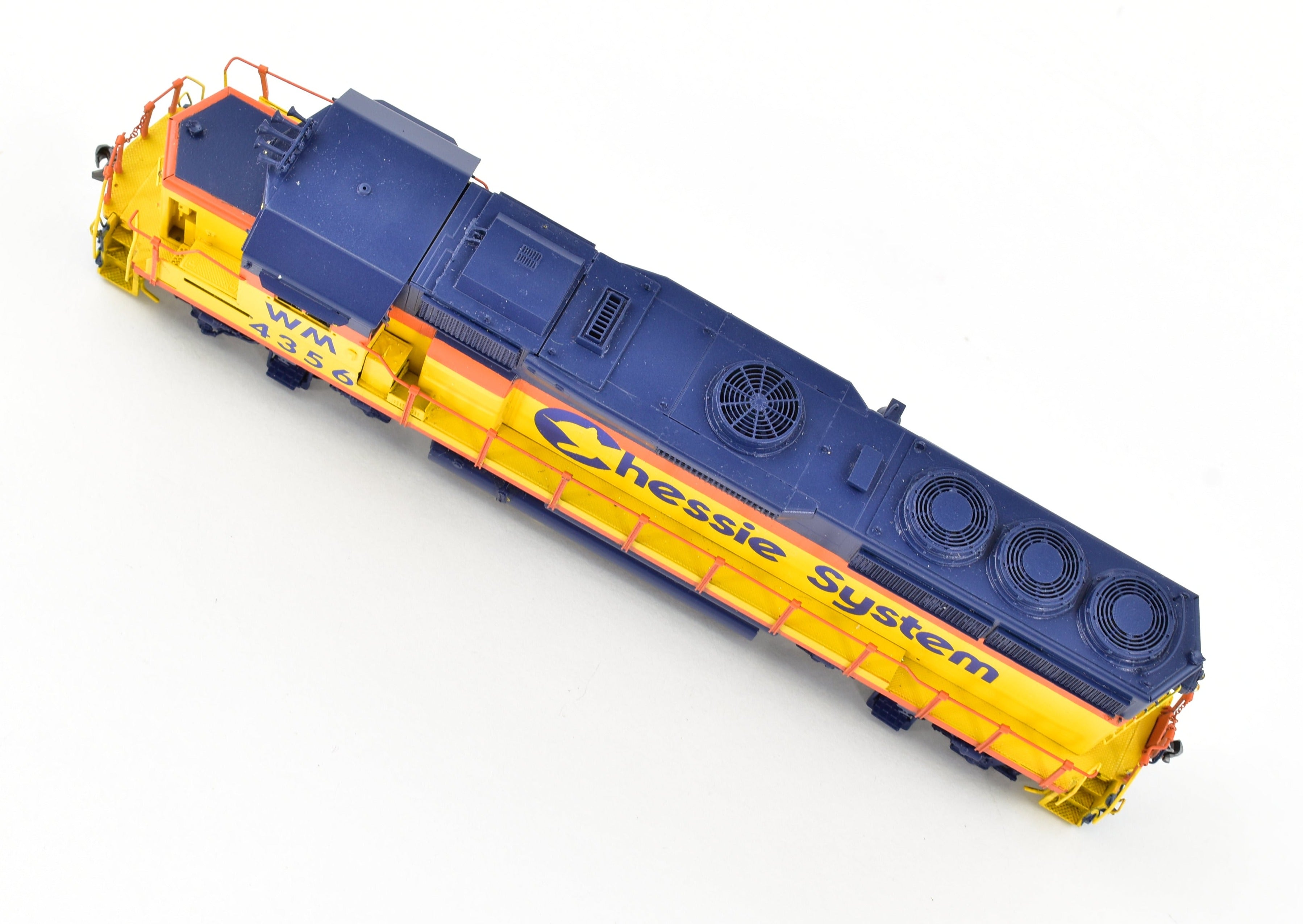 HO Scale Brass OMI Western Maryland Chessie System GP40-2 Factory Painted #4356