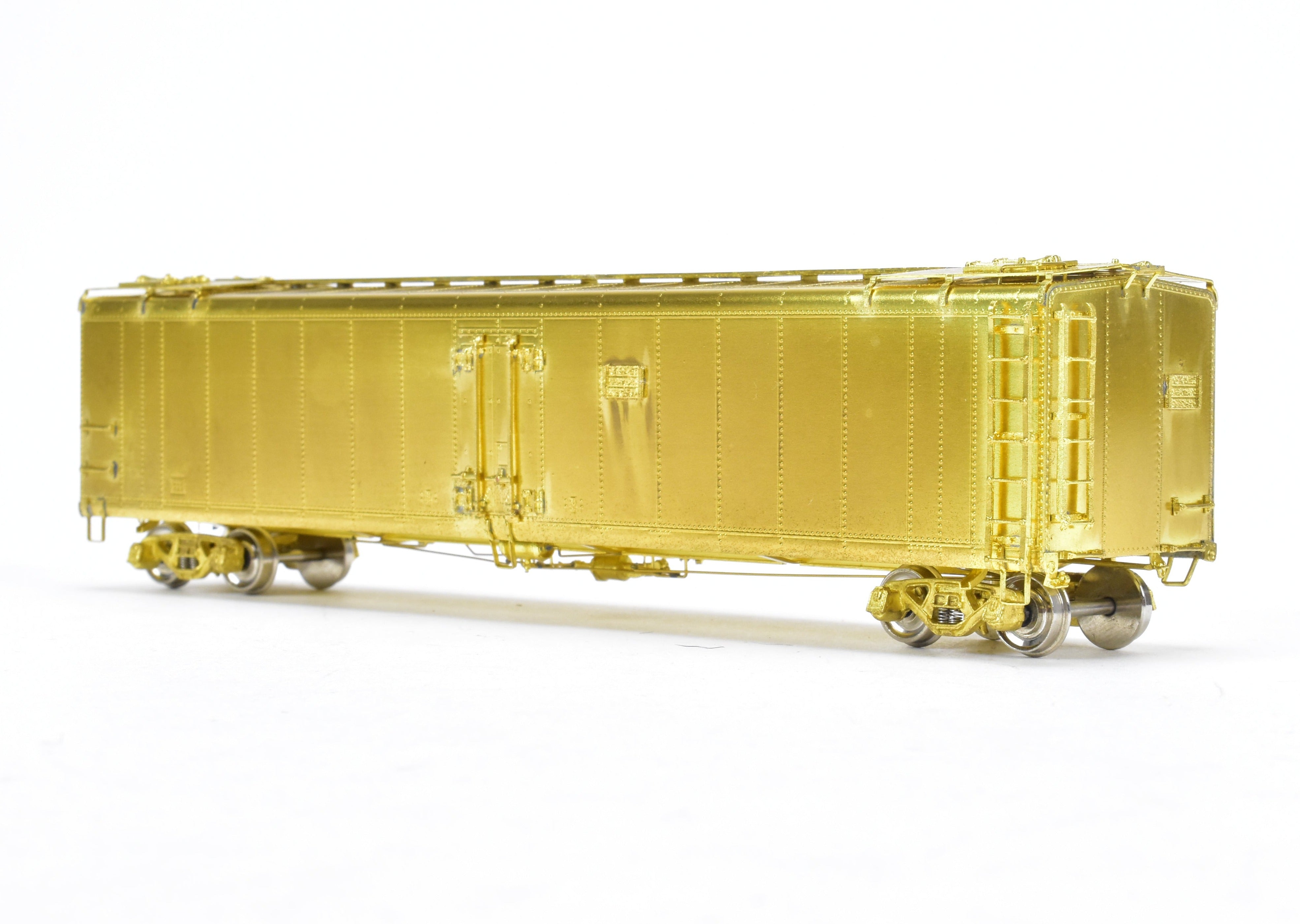 HO Scale Brass Refrigerator Car Model by OMI - Overland Models, Inc. Representing MILW - Milwaukee Road 70 - Ton Variant
