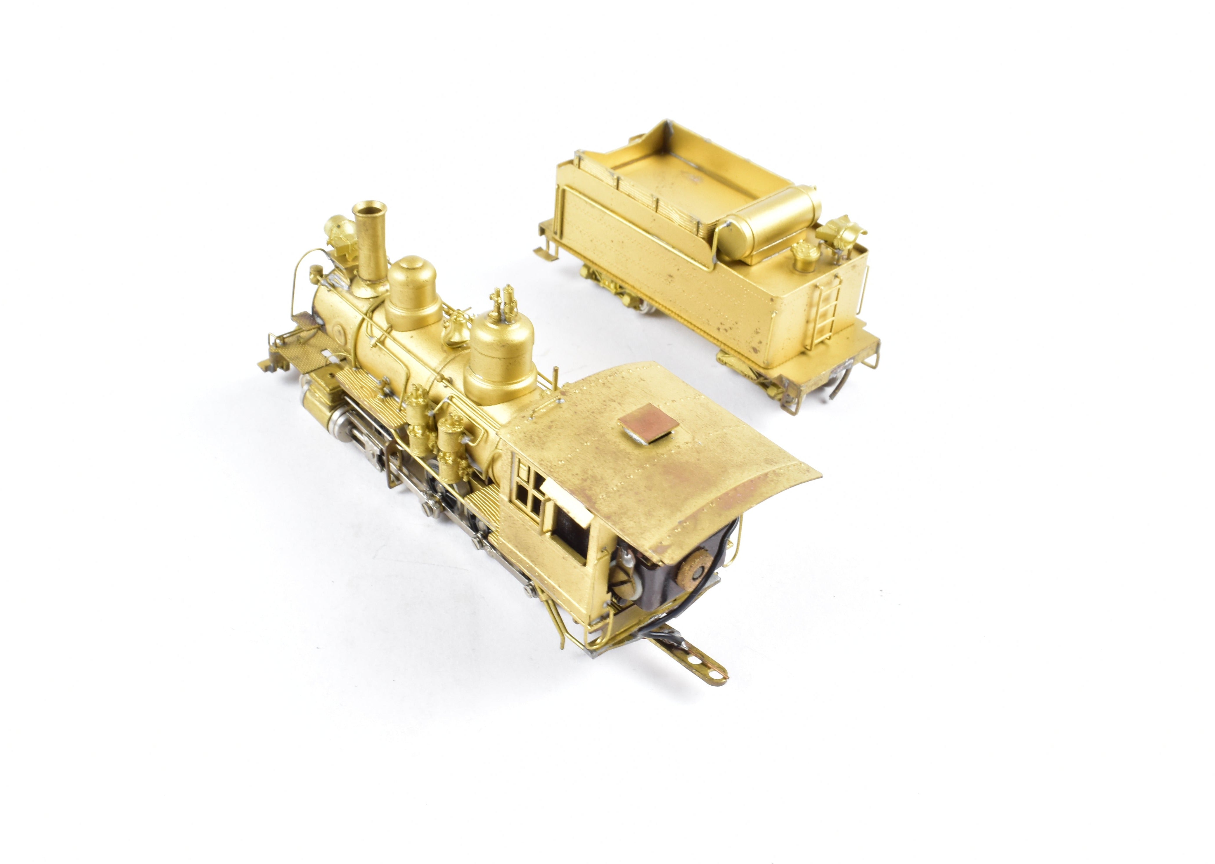 HOn3 Scale Brass Model of Balboa's Denver & Rio Grande Western C-19 2-8-0 Locomotive