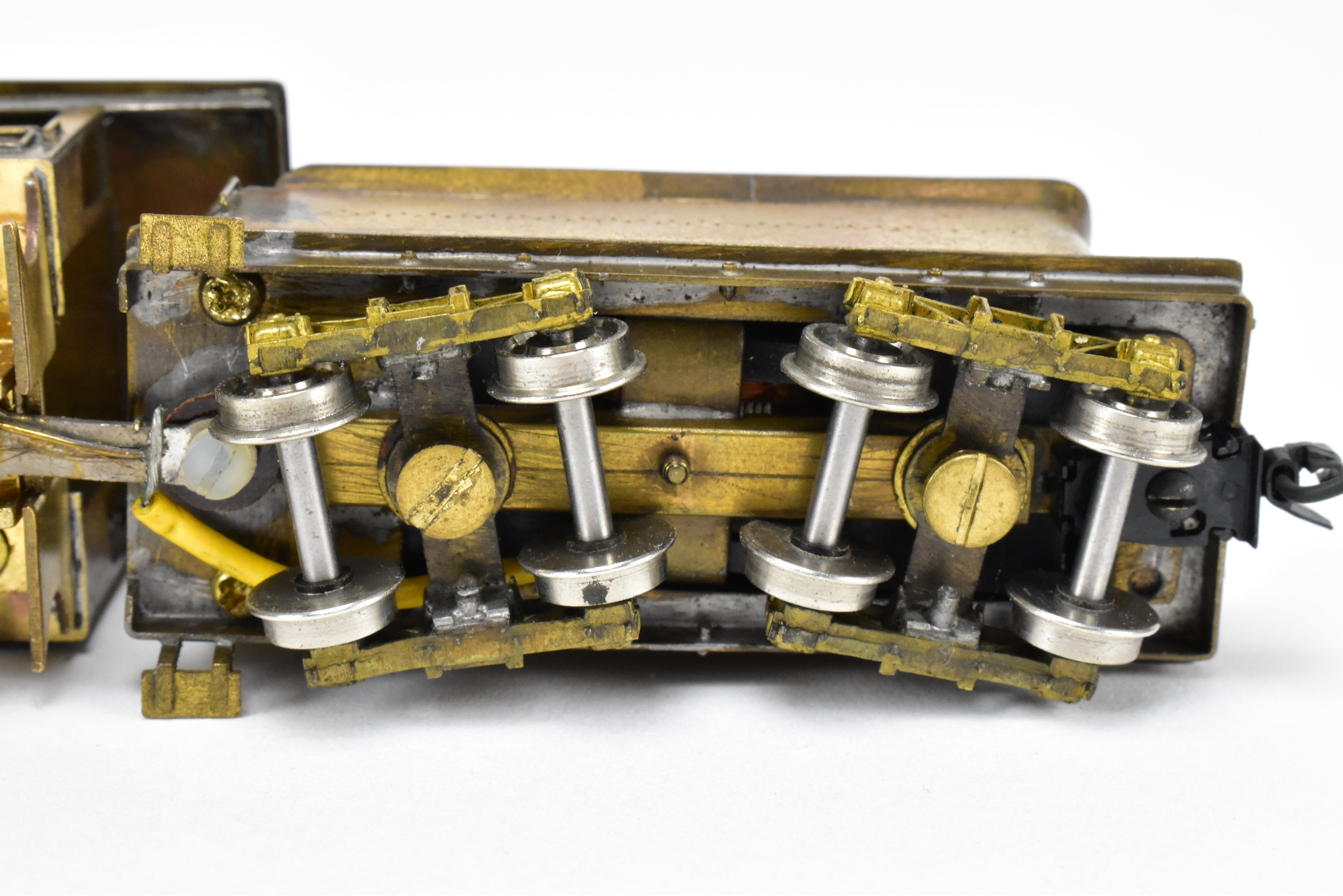 HOn3 Scale Brass American 4-4-0 Steam Locomotive by Far East Distributors (FED) Circa 1880 with Modified Details
