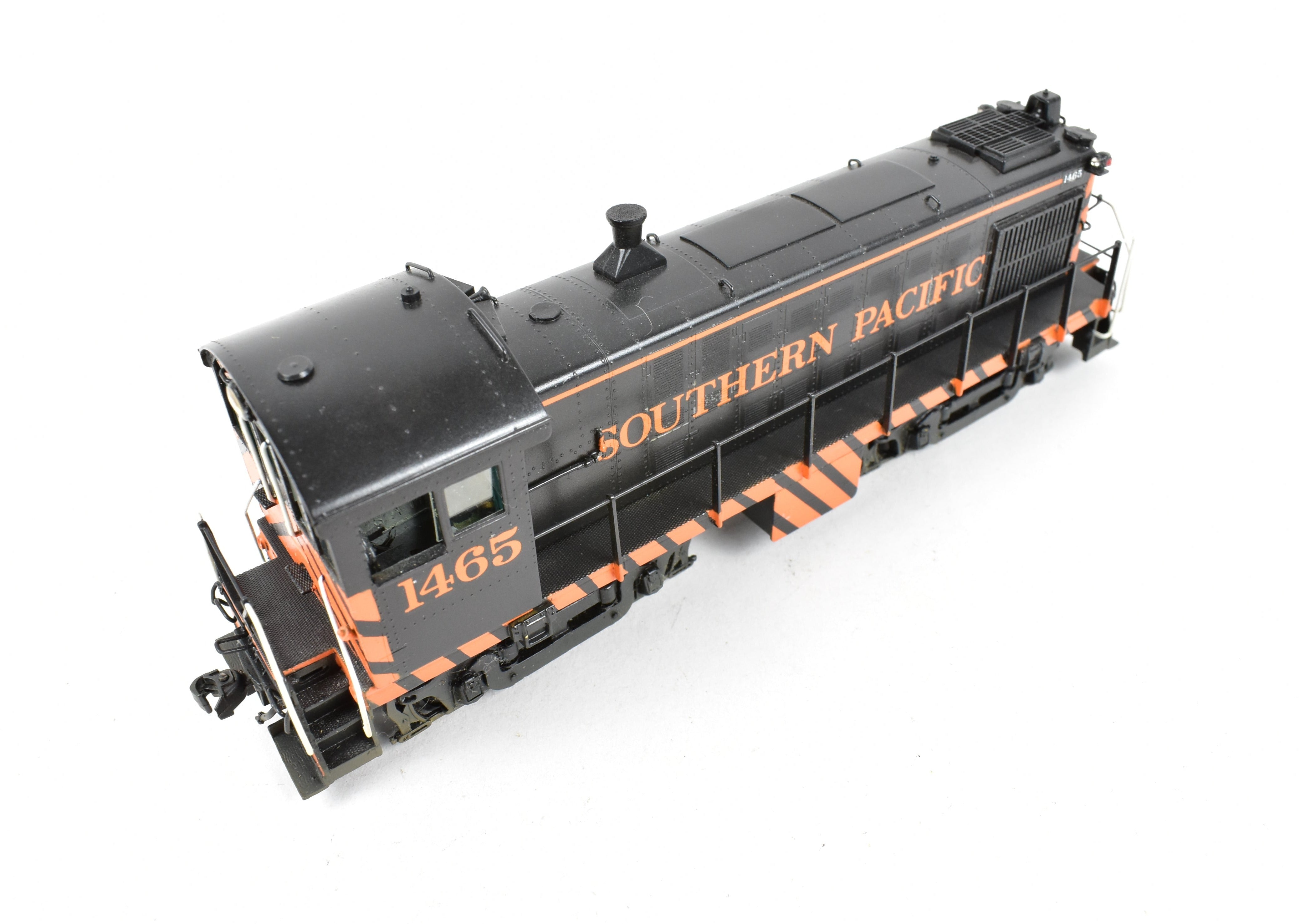 Custom Painted Tiger Stripe HO Brass ALCO S - 4 Switcher Model for Southern Pacific