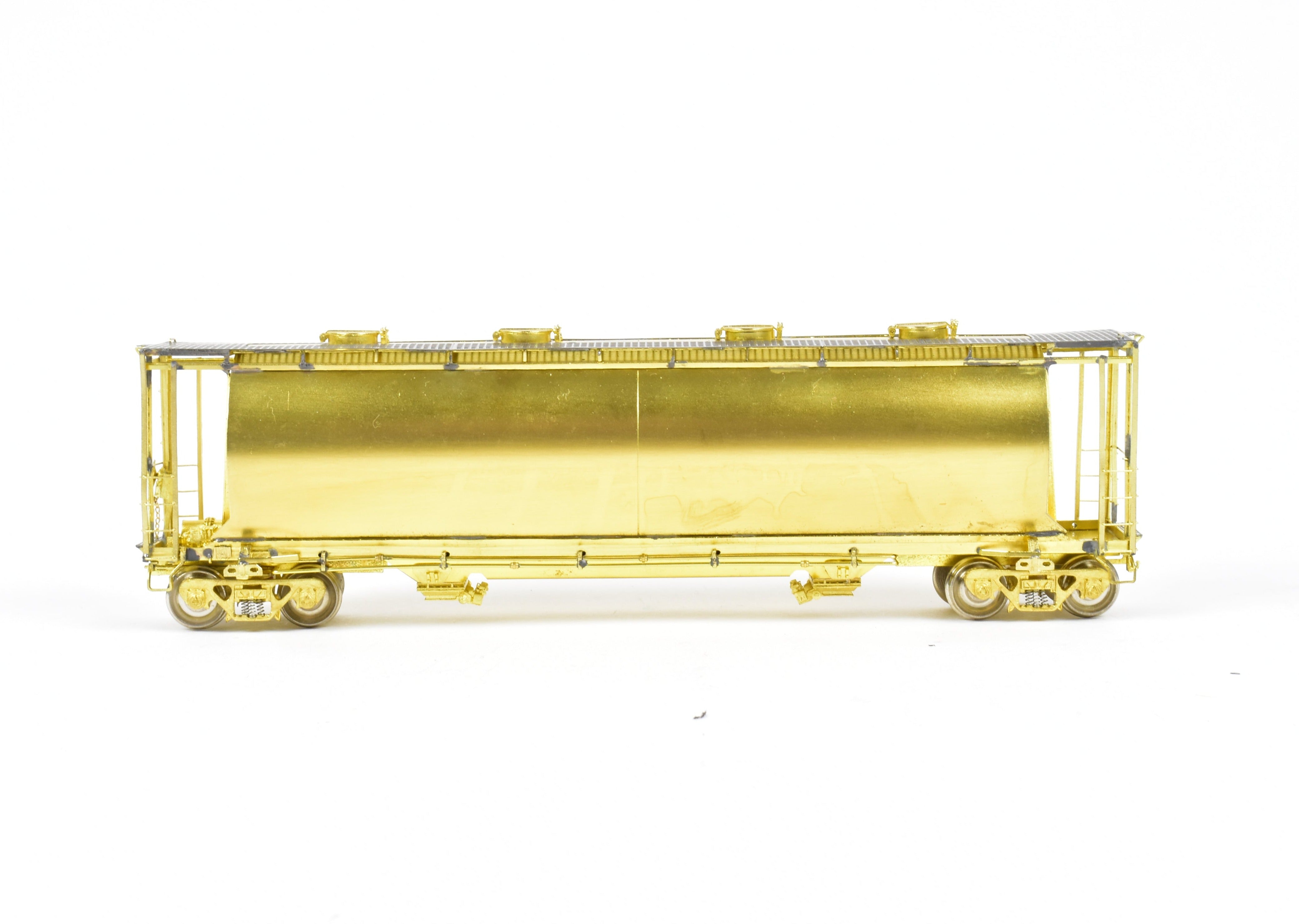 HO Brass OMI - CNJ & Conrail 2-Bay Cylindrical Hopper by Overland Models