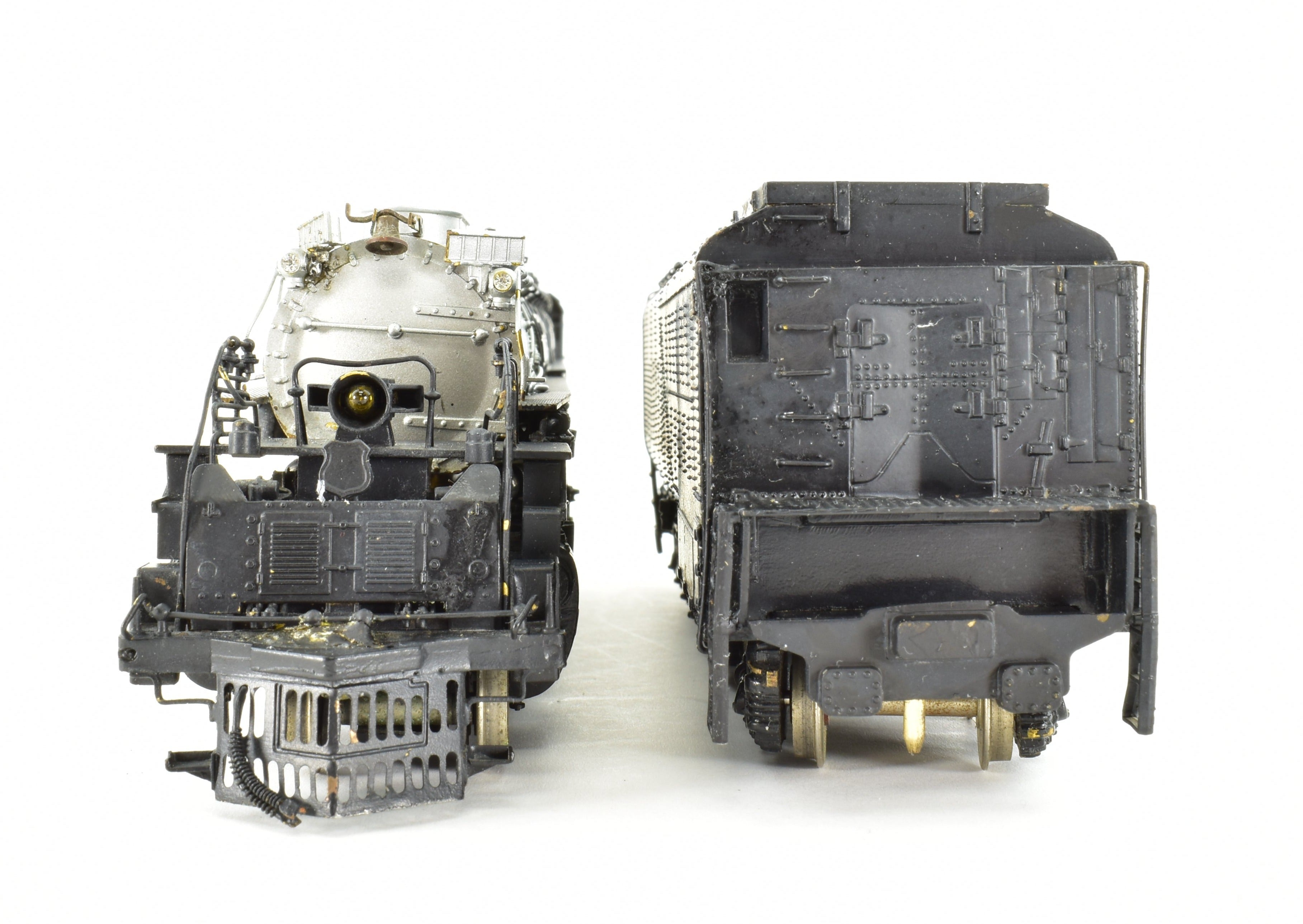 Collectible HO Scale Brass Model Train - PFM Tenshodo Union Pacific 4-8-8-4 Big Boy Crown FP Locomotive No. 4002, Rare Hand-Built Signature Series from 1961