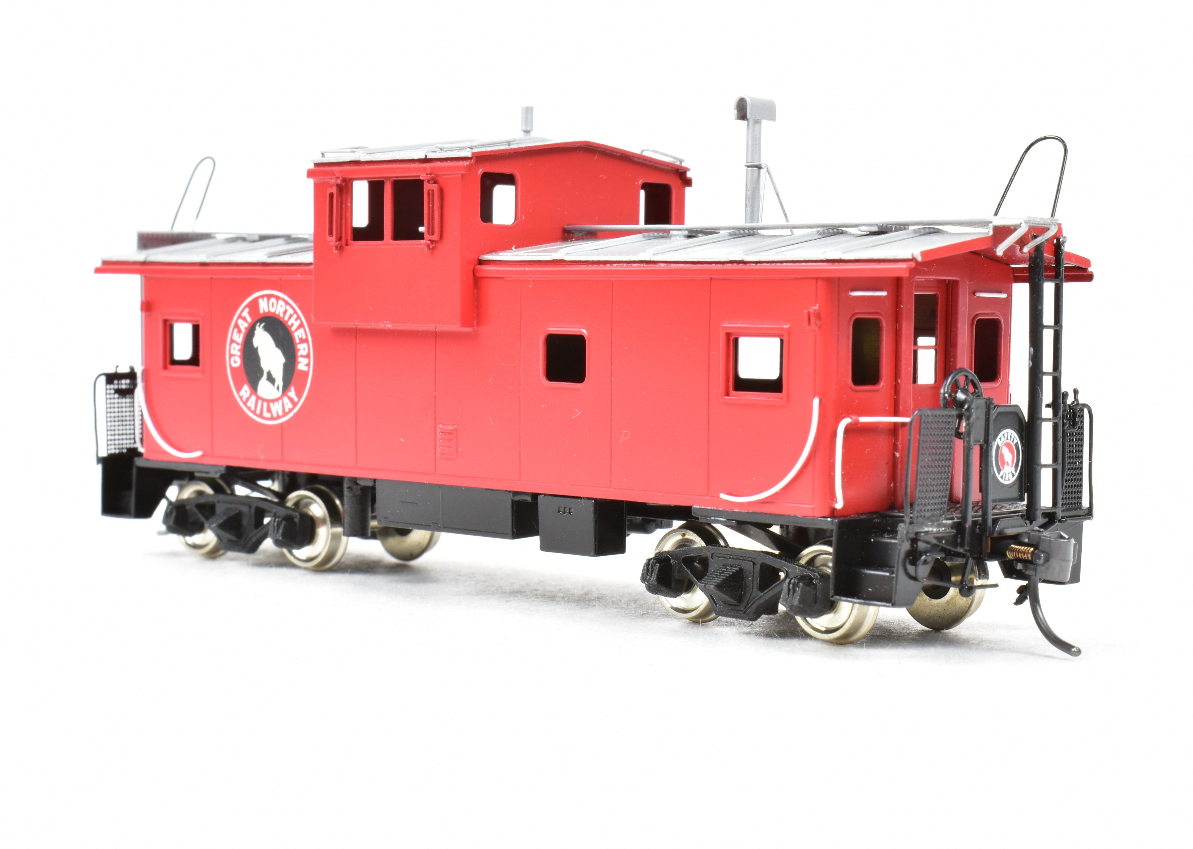 HO Brass Oriental Limited Great Northern X96 - 155 Class FP Caboose Model