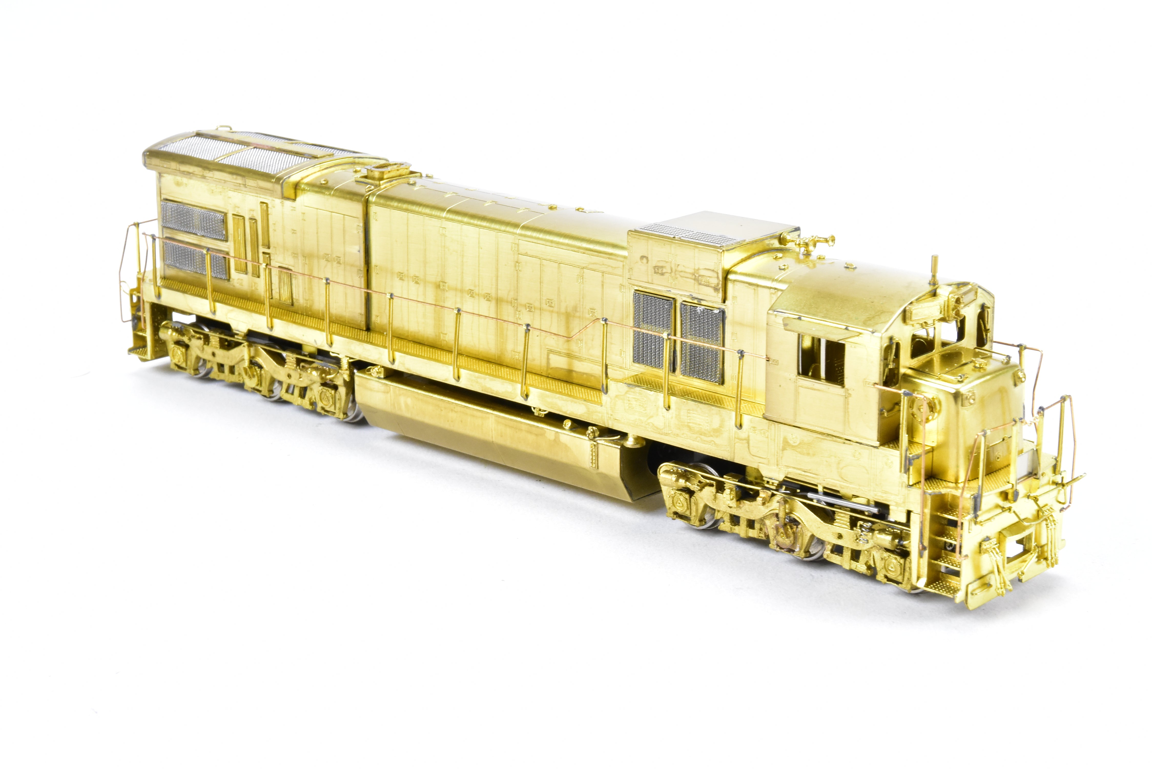 HO Scale Brass Model Train - Overland Models Inc. GE C36-7 Locomotives Representing Missouri Pacific and Norfolk & Western Railroads